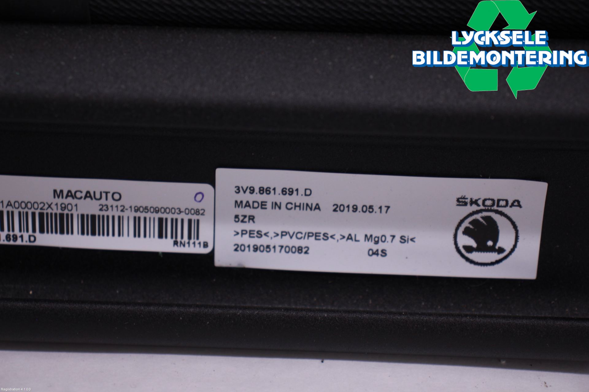 Skoda SUPERB 16-24 Lastnät