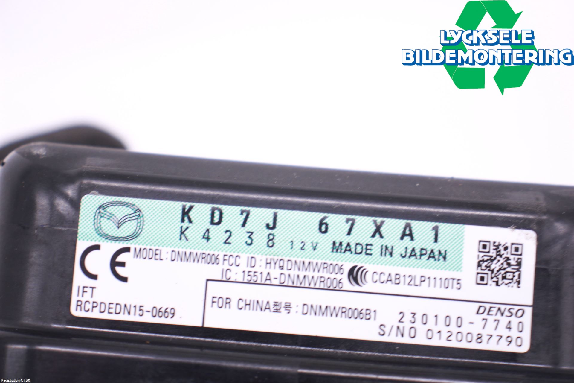 Mazda 6 13- Sensor Adaptiv Farthållare