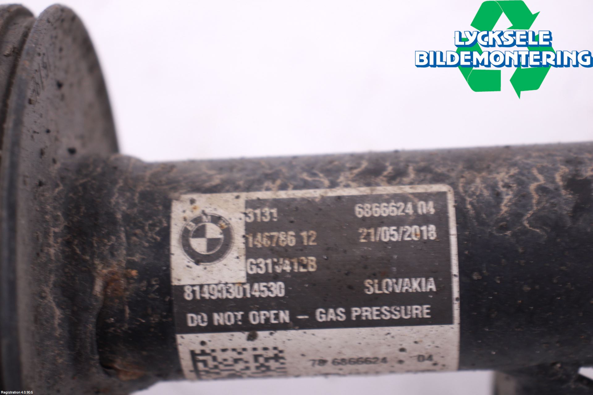 BMW 5 G30/G31/F90 17-23 Fjäderben Fram Höger