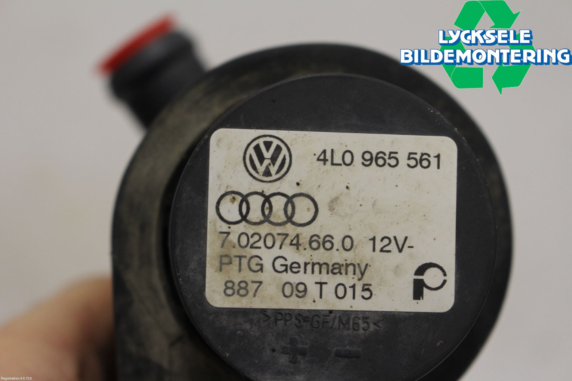 Audi Q7/SQ7 Värme Cirkulationspump