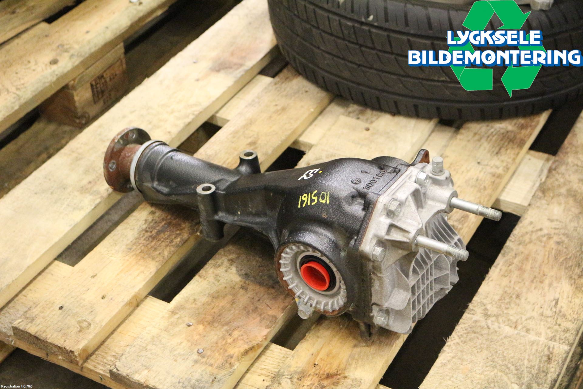 Subaru OUTBACK 15-20 Bakväxel-Diff