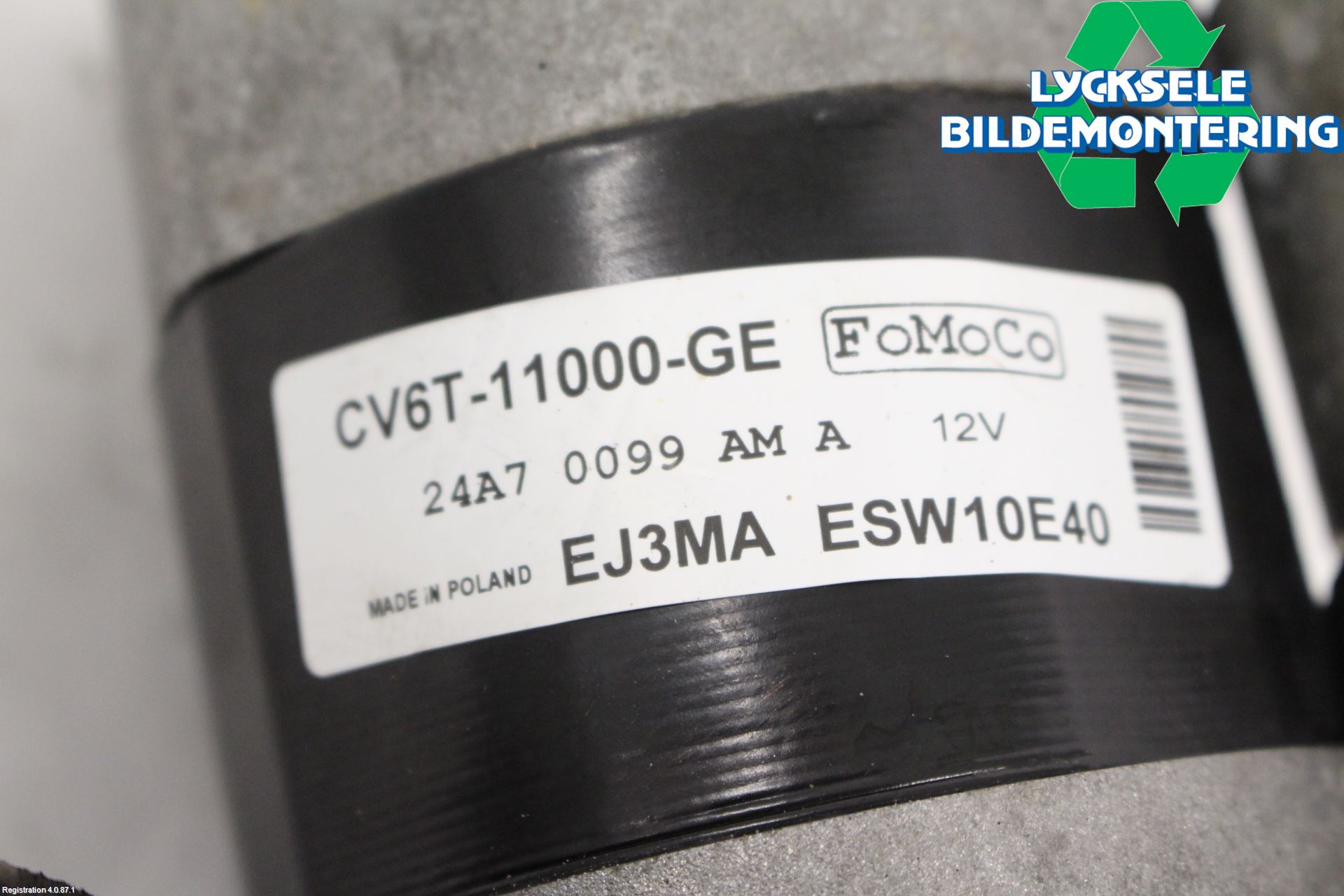 Ford FOCUS 15-18 Startmotor