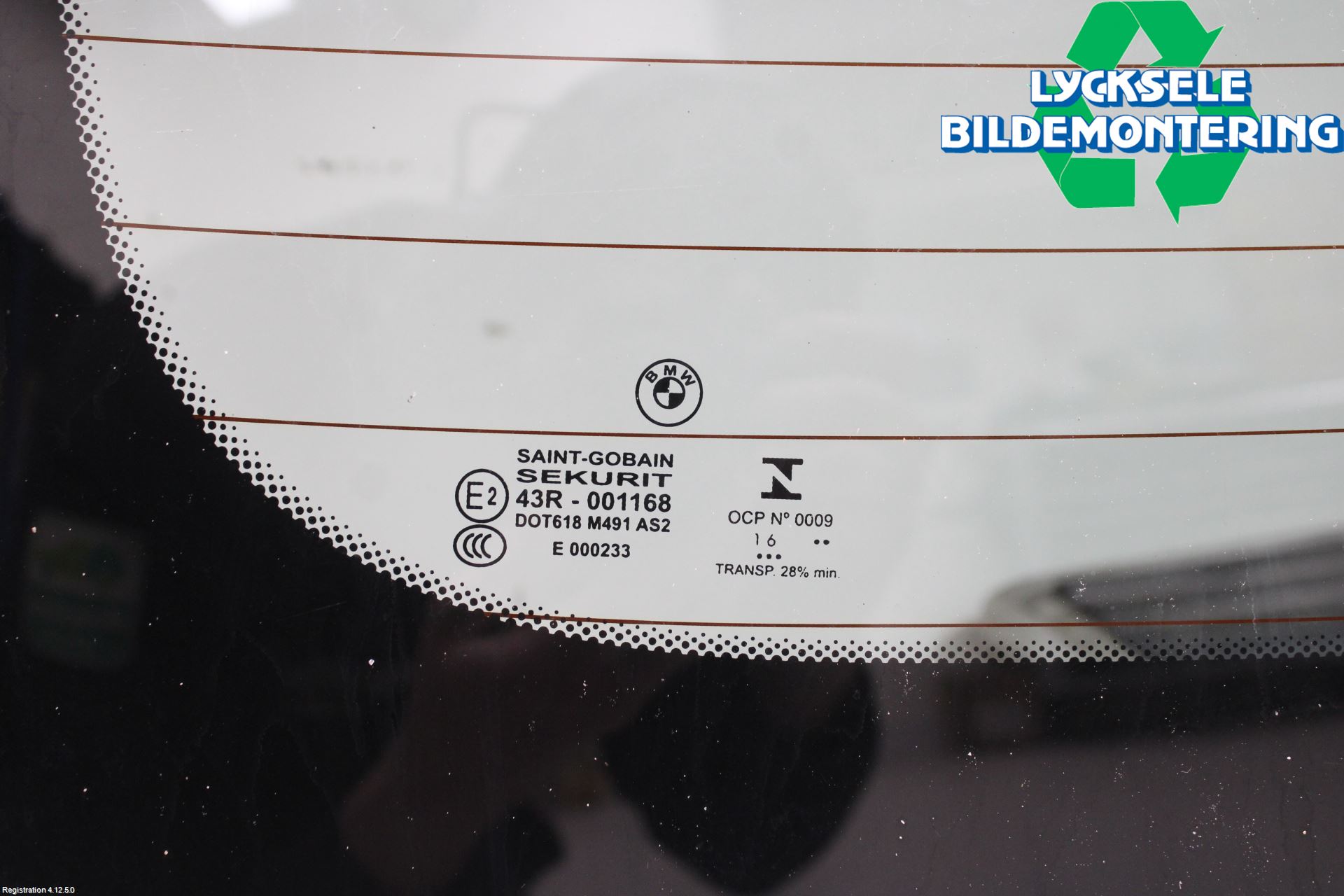 BMW 3 F30/F31/F80 12-19 Bakruta
