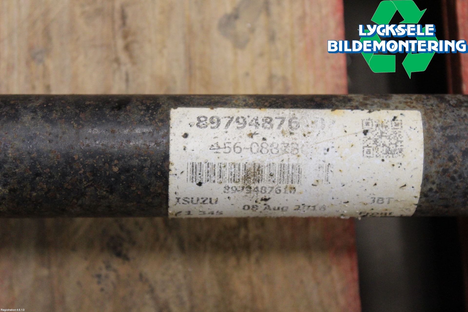 Isuzu D-MAX Mellanaxel Främre 4Wd