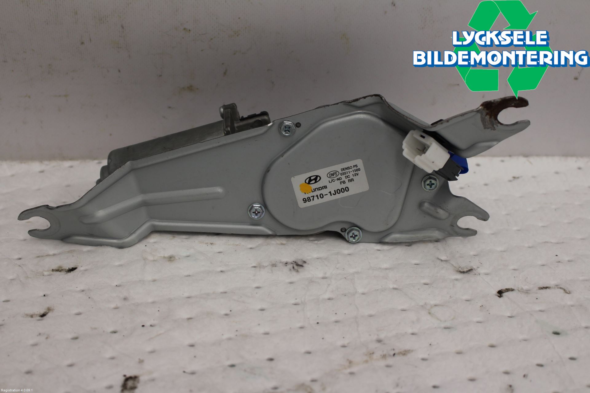 Hyundai i20 PB 09-14 Torkarmotor Baklucka