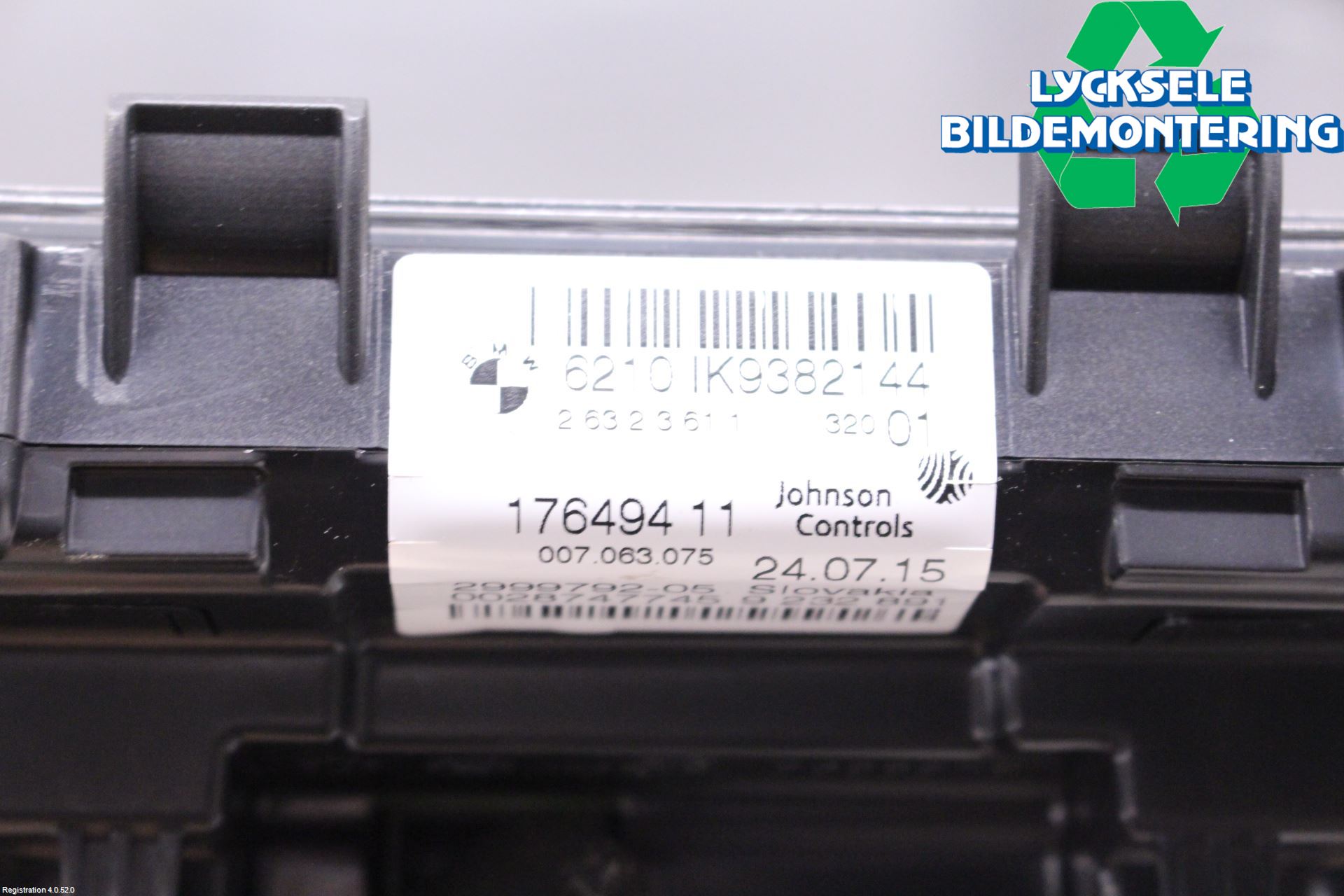BMW 1 F20/F21 11-19 Instrument Komb
