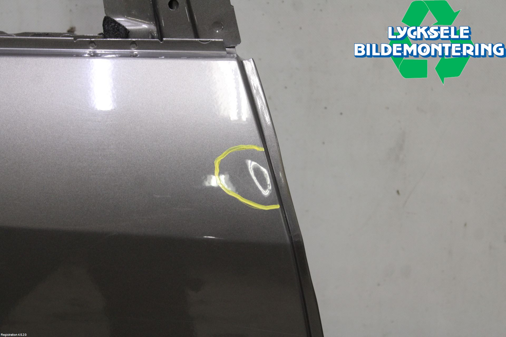 Renault LAGUNA III 08-10 Dörr Bak Höger