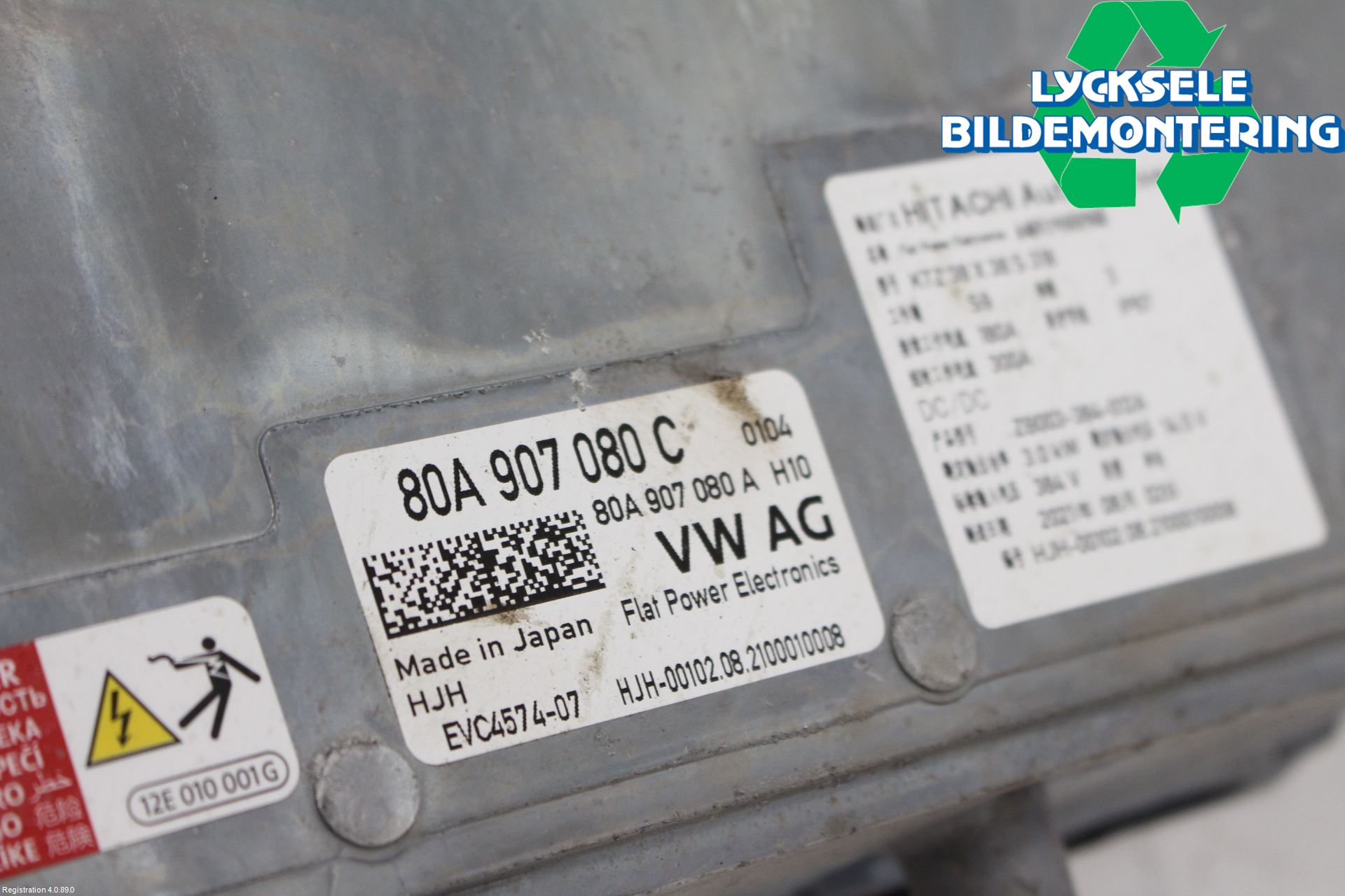 Audi Q5/SQ5 17- Dc-Cd Omvandlare Hybrid