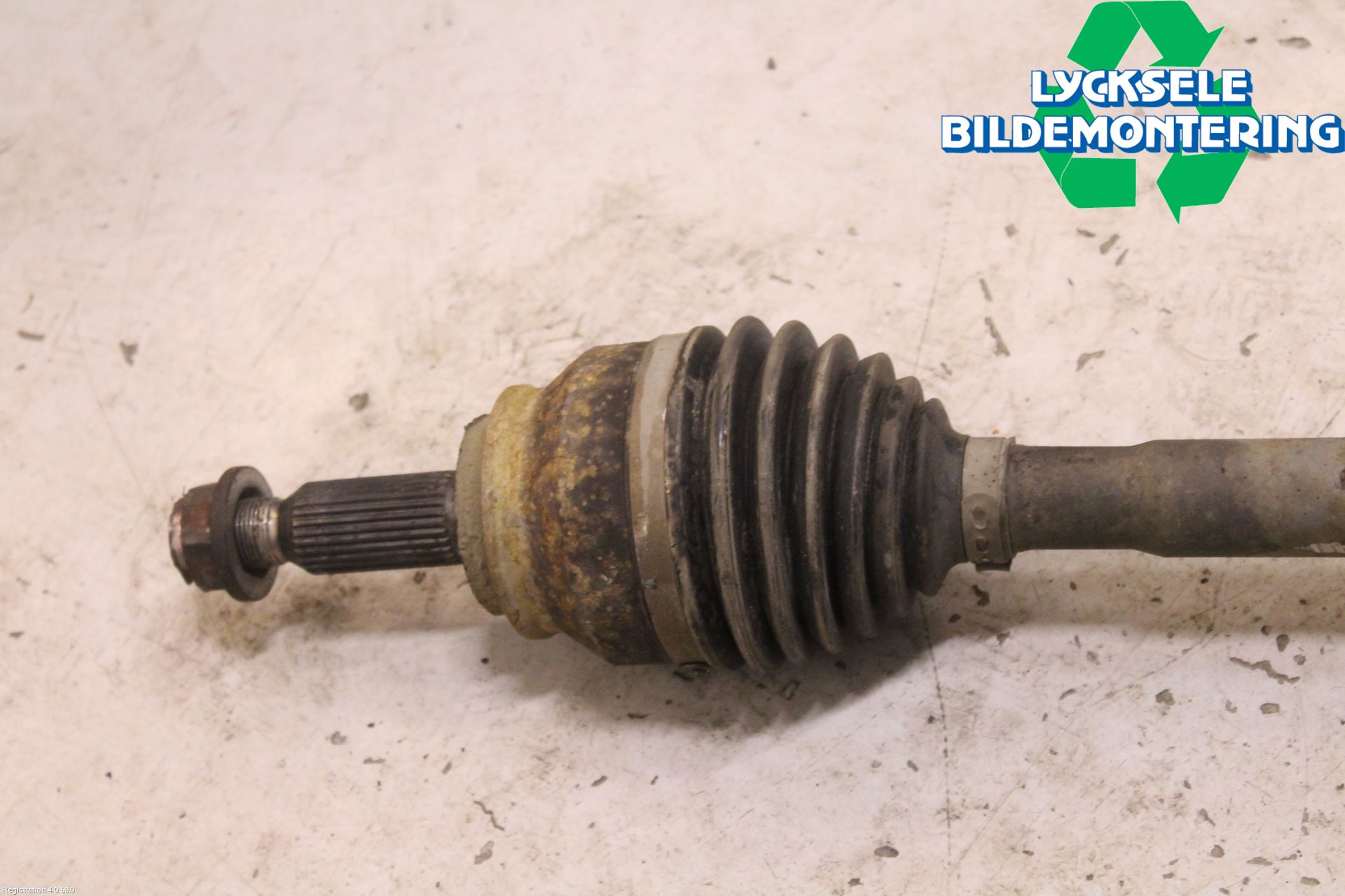 Mitsubishi ASX 10-22 Drivaxel Fram Höger