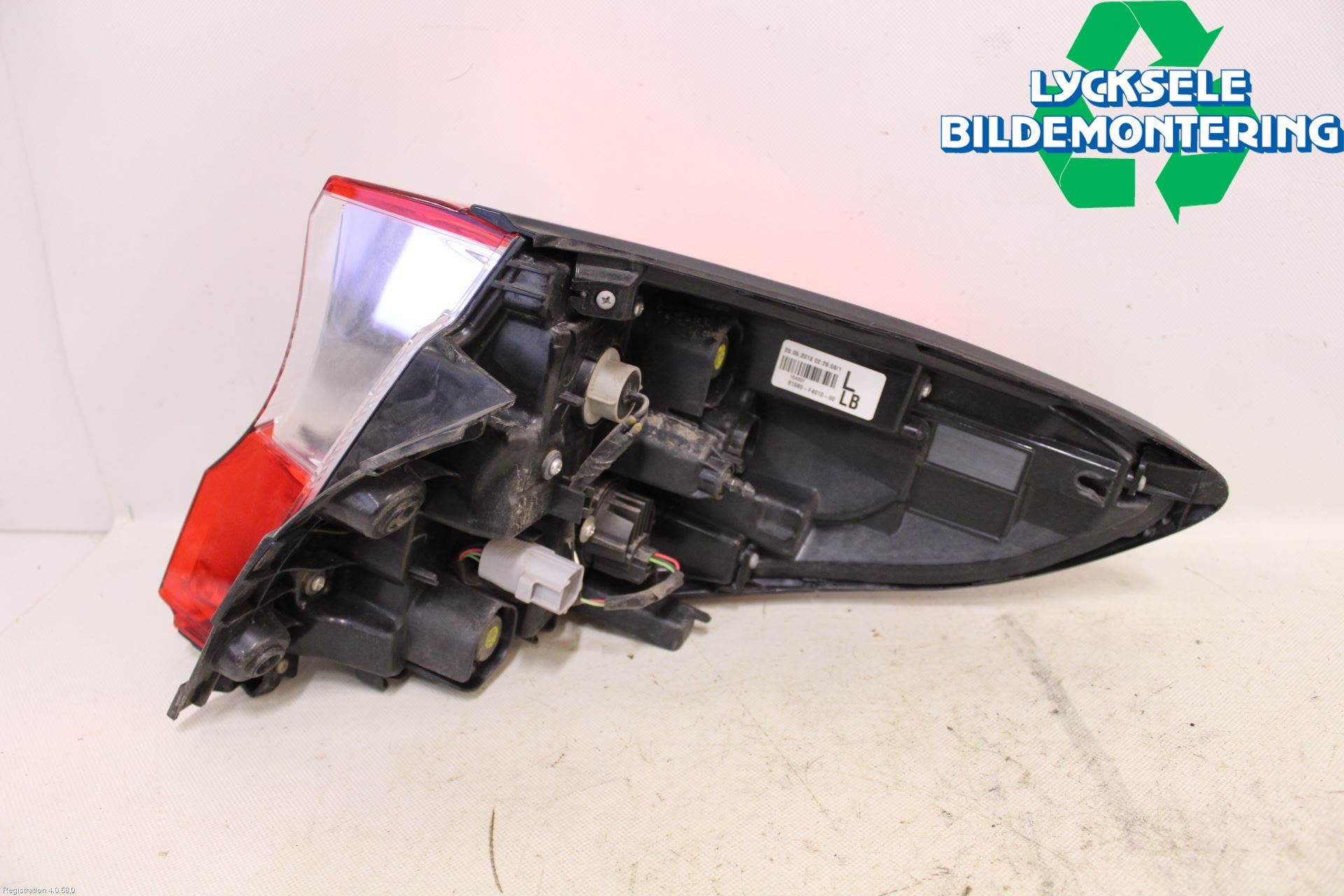 Toyota C-HR 16-23 Bakljus Vänster