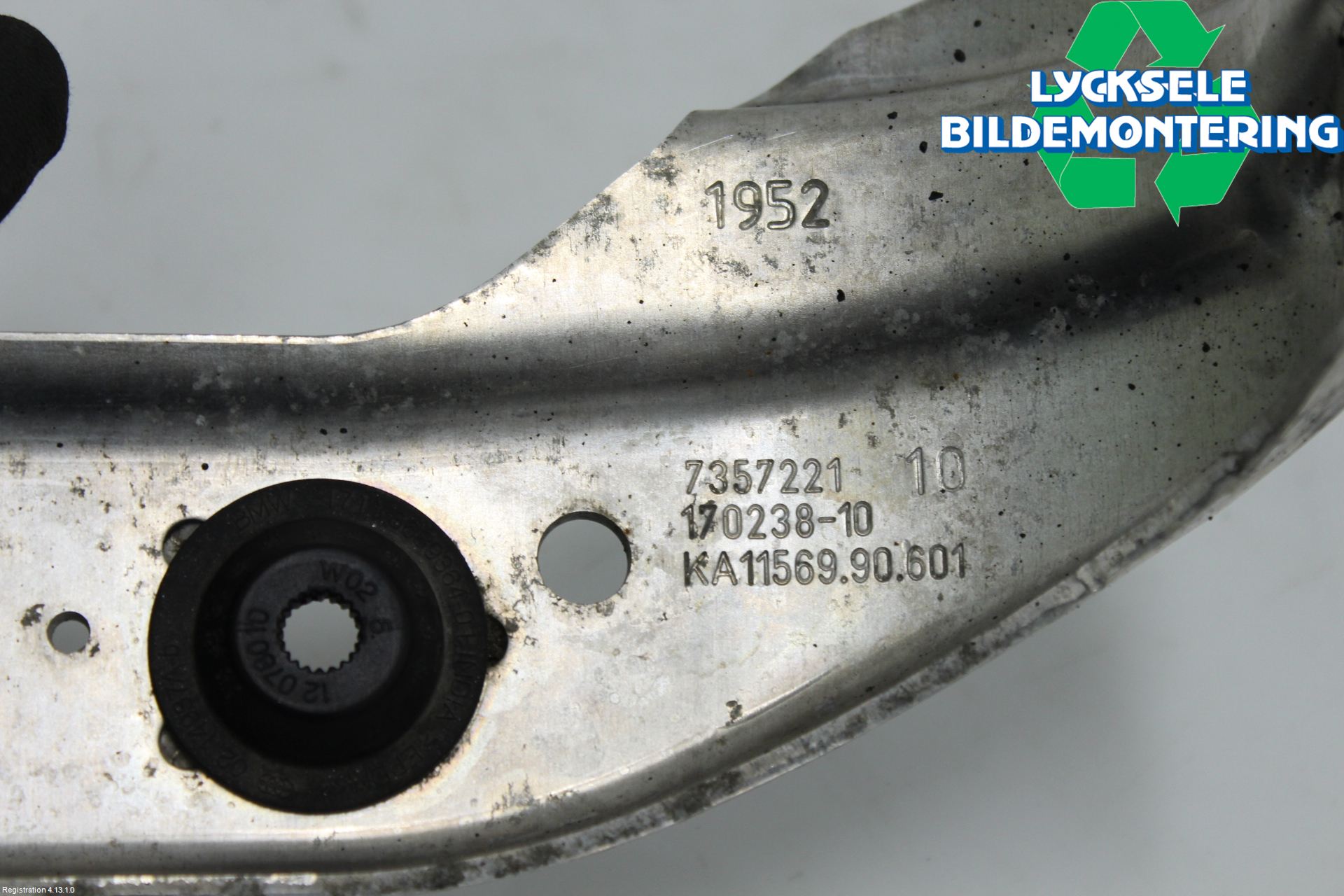 BMW 5 G30/G31/F90 17-23 Kylarfäste-Ram-Balk