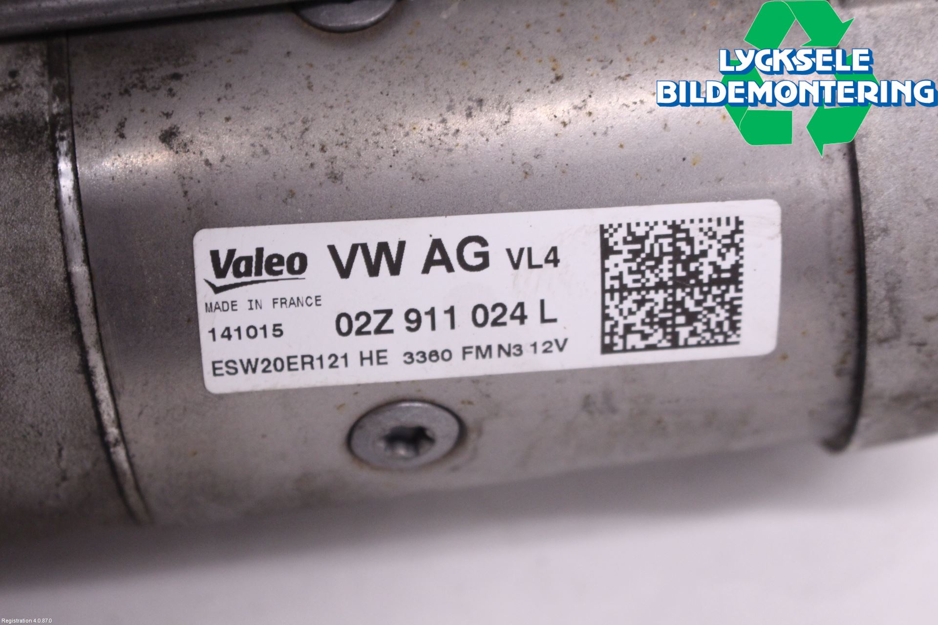 Volkswagen VW GOLF / E-GOLF VII 13-20 Startmotor Diesel