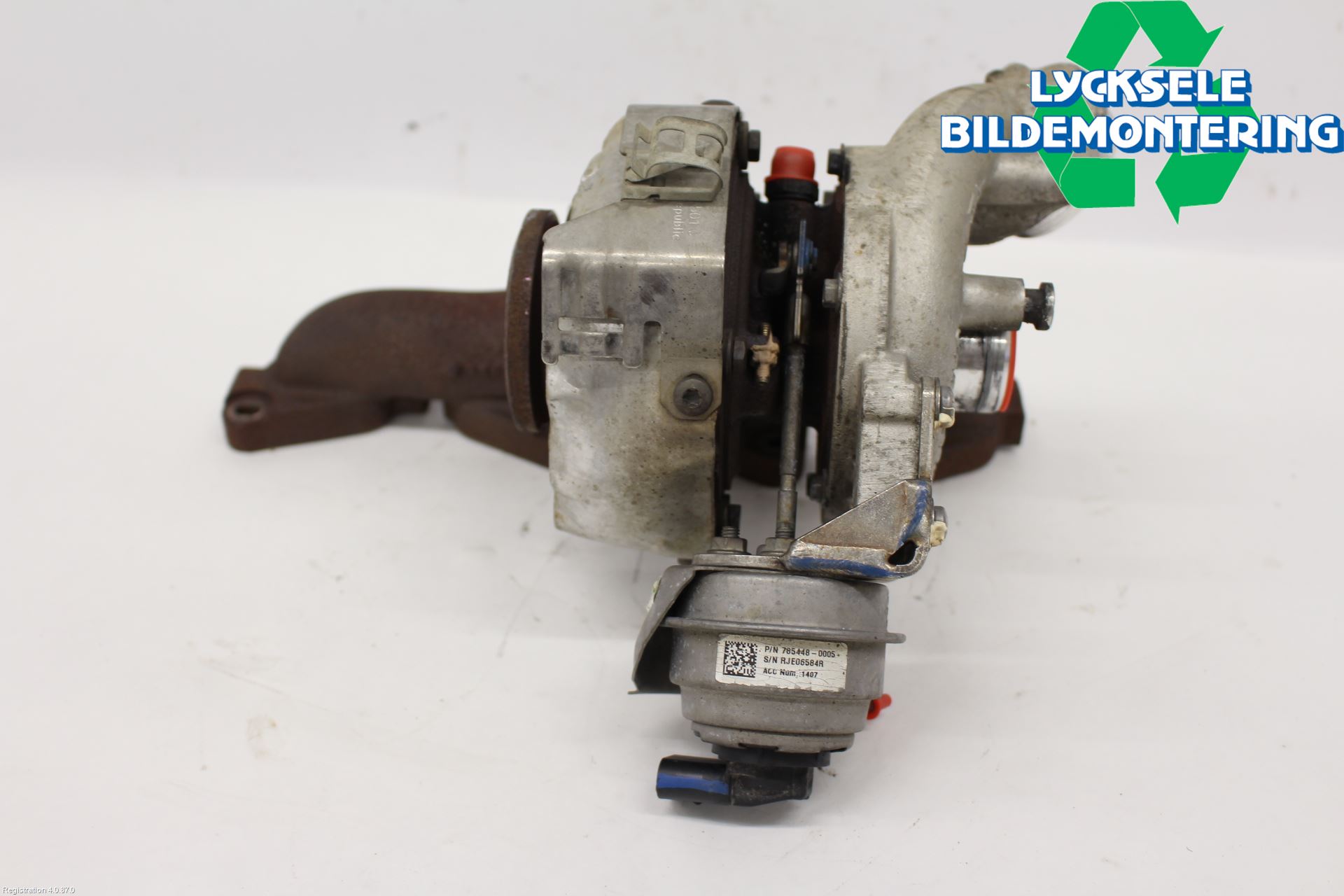 Volkswagen VW PASSAT 11-14 Turboaggregat