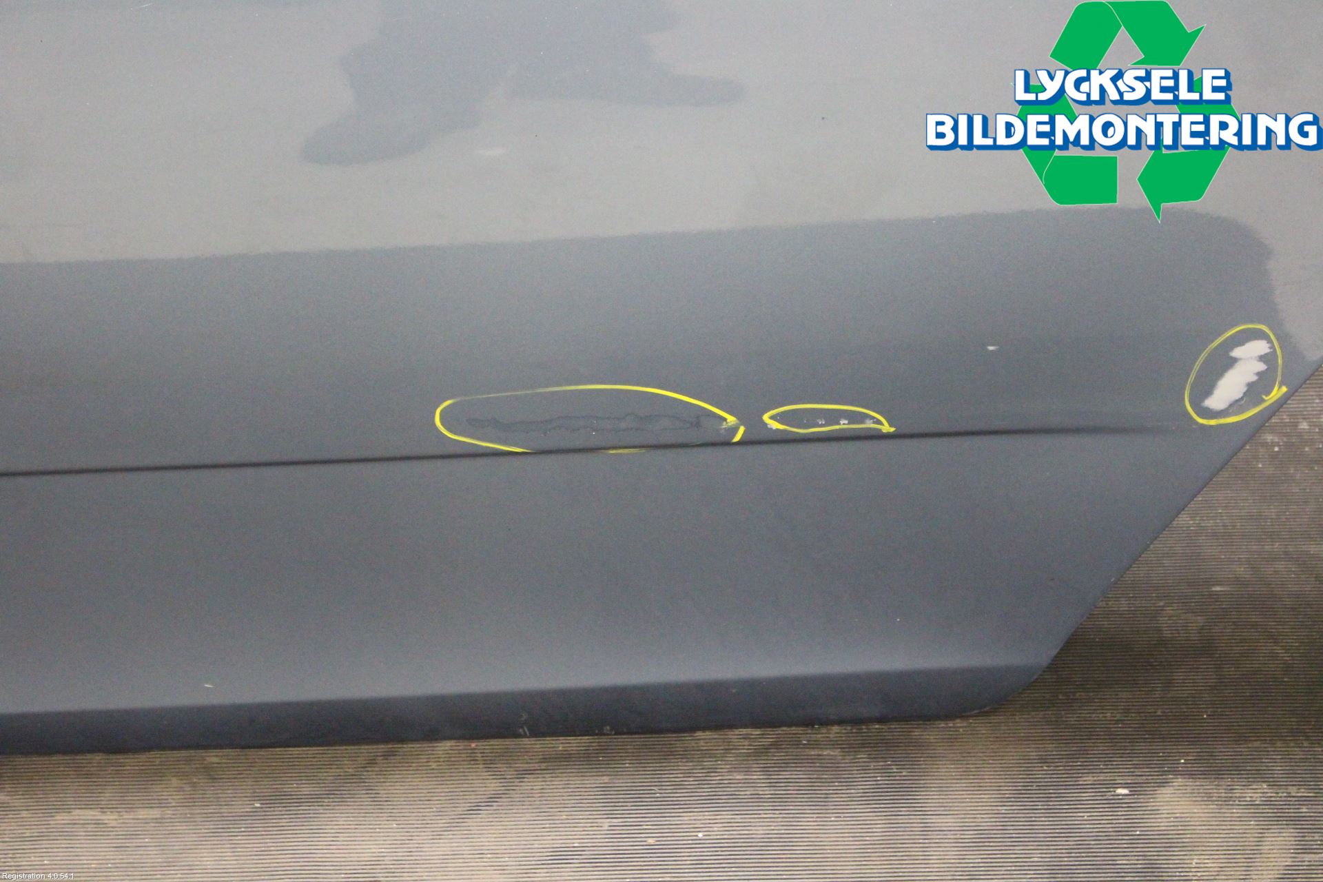 Skoda FABIA 07-14 Dörr Bak Vänster