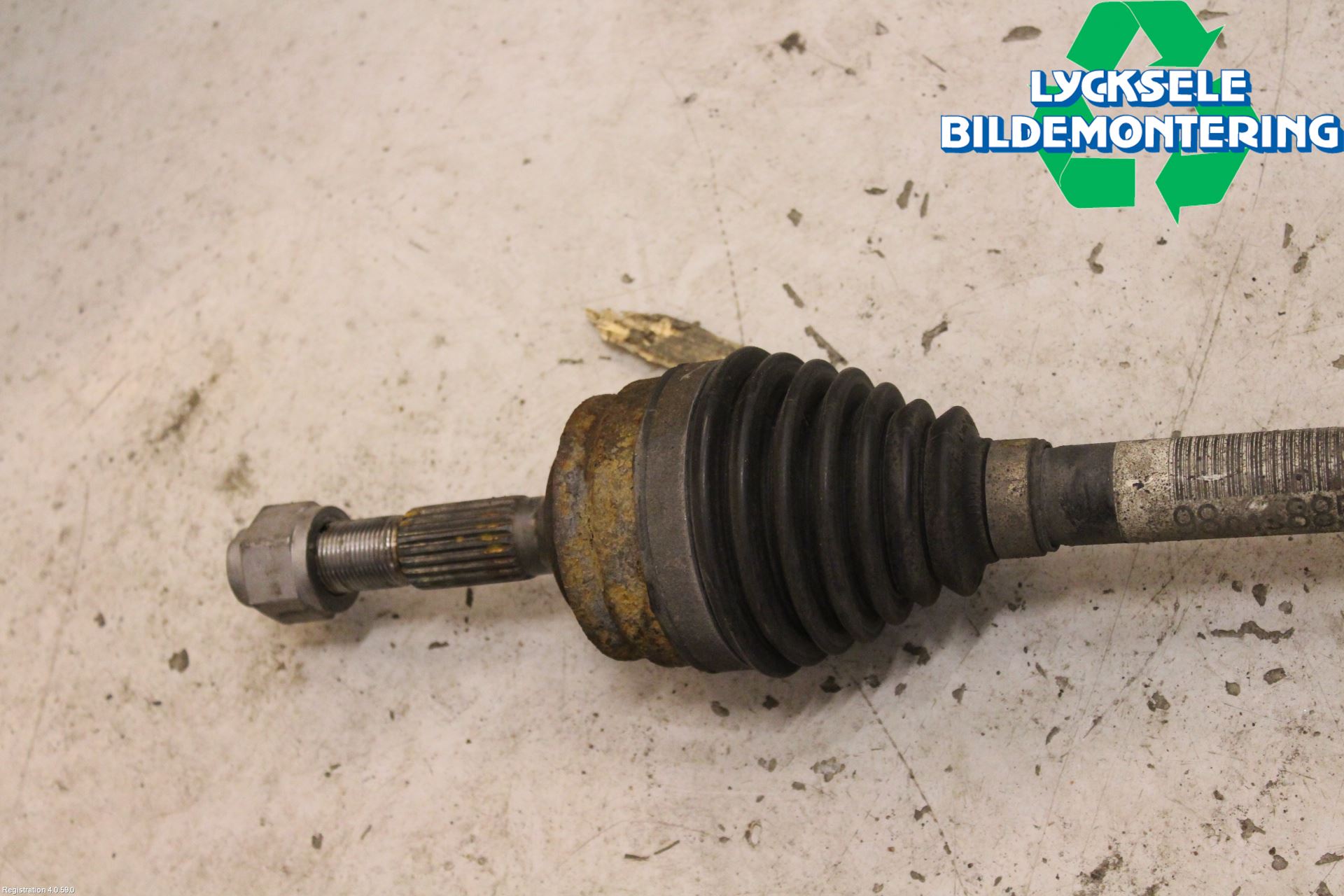 Citroen C3 10-17 Drivaxel Fram Vänster
