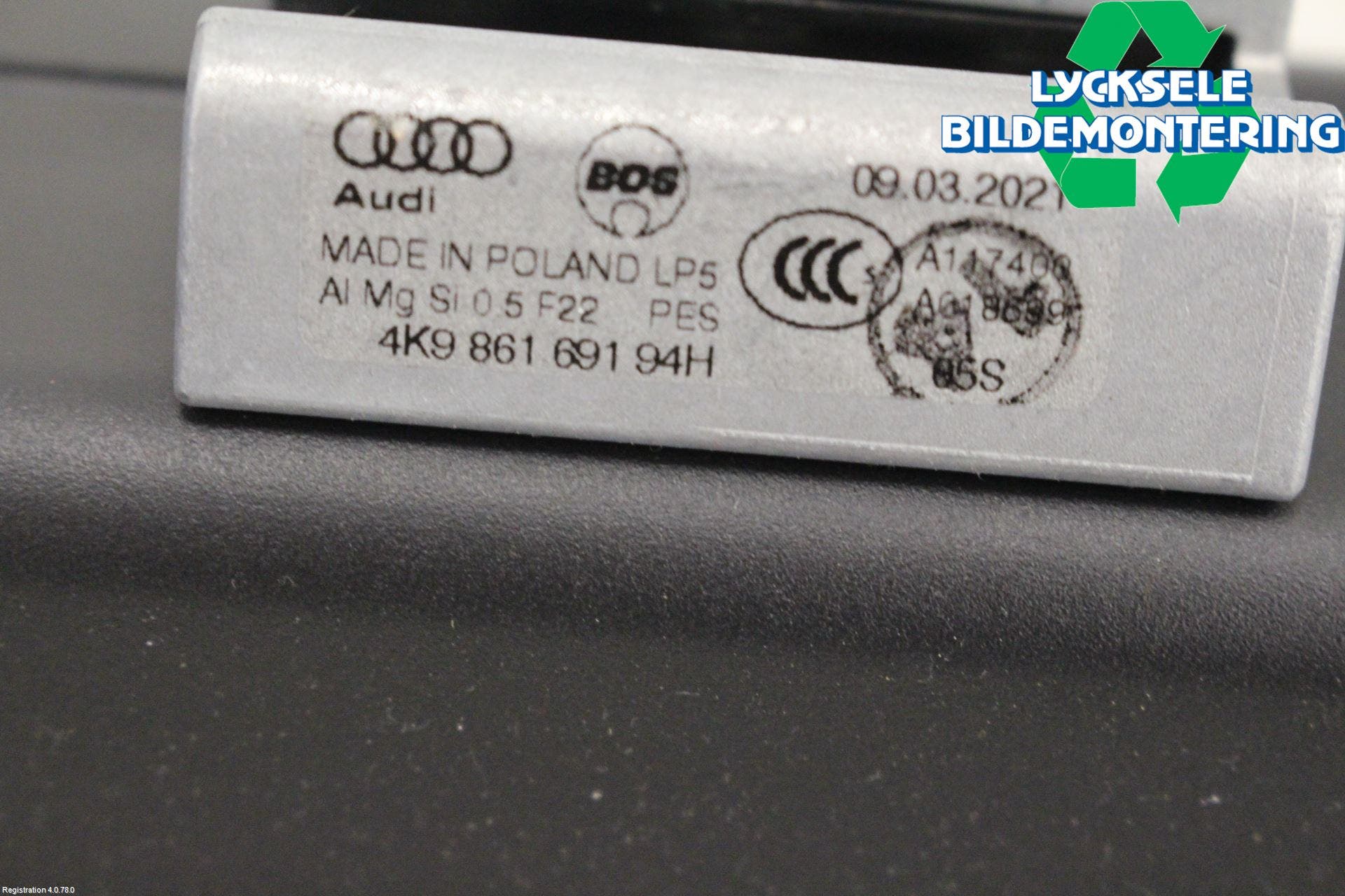 Audi A6 F2/C8 19- Lastnät