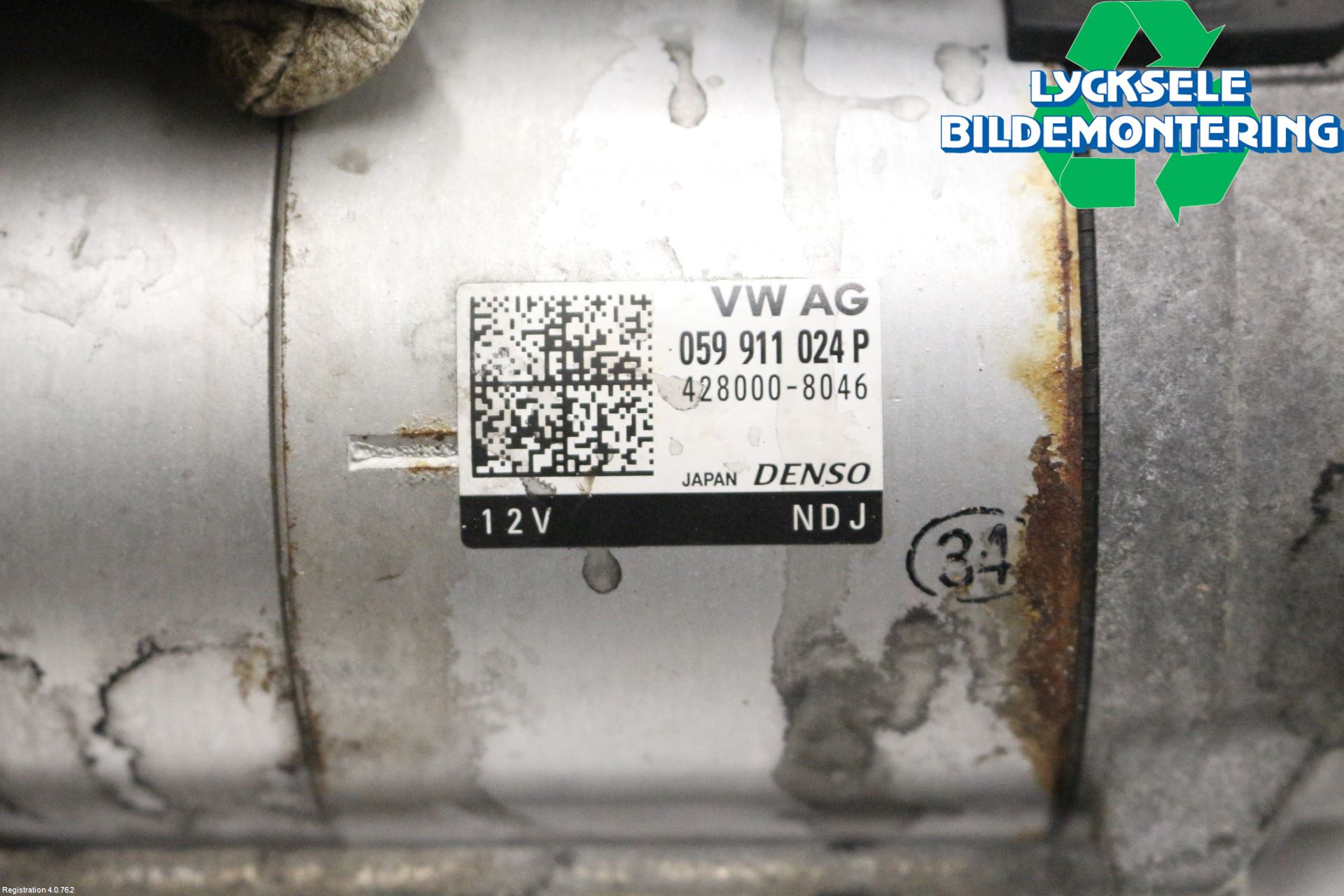 Audi A6/S6 4G 11-18 Startmotor Diesel