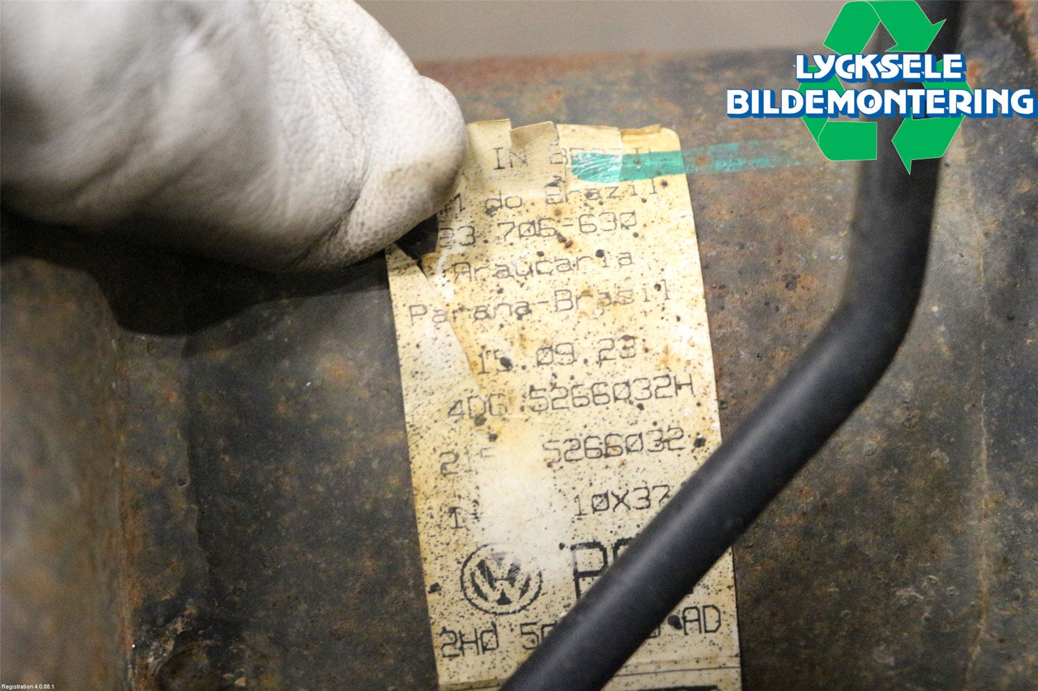 Volkswagen VW AMAROK 2H 10-22 Bakväxel-Diff