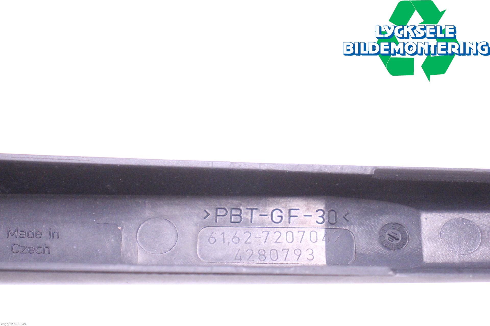 BMW 5 F10/F11/F18 09-17 Torkararm-Bakruta