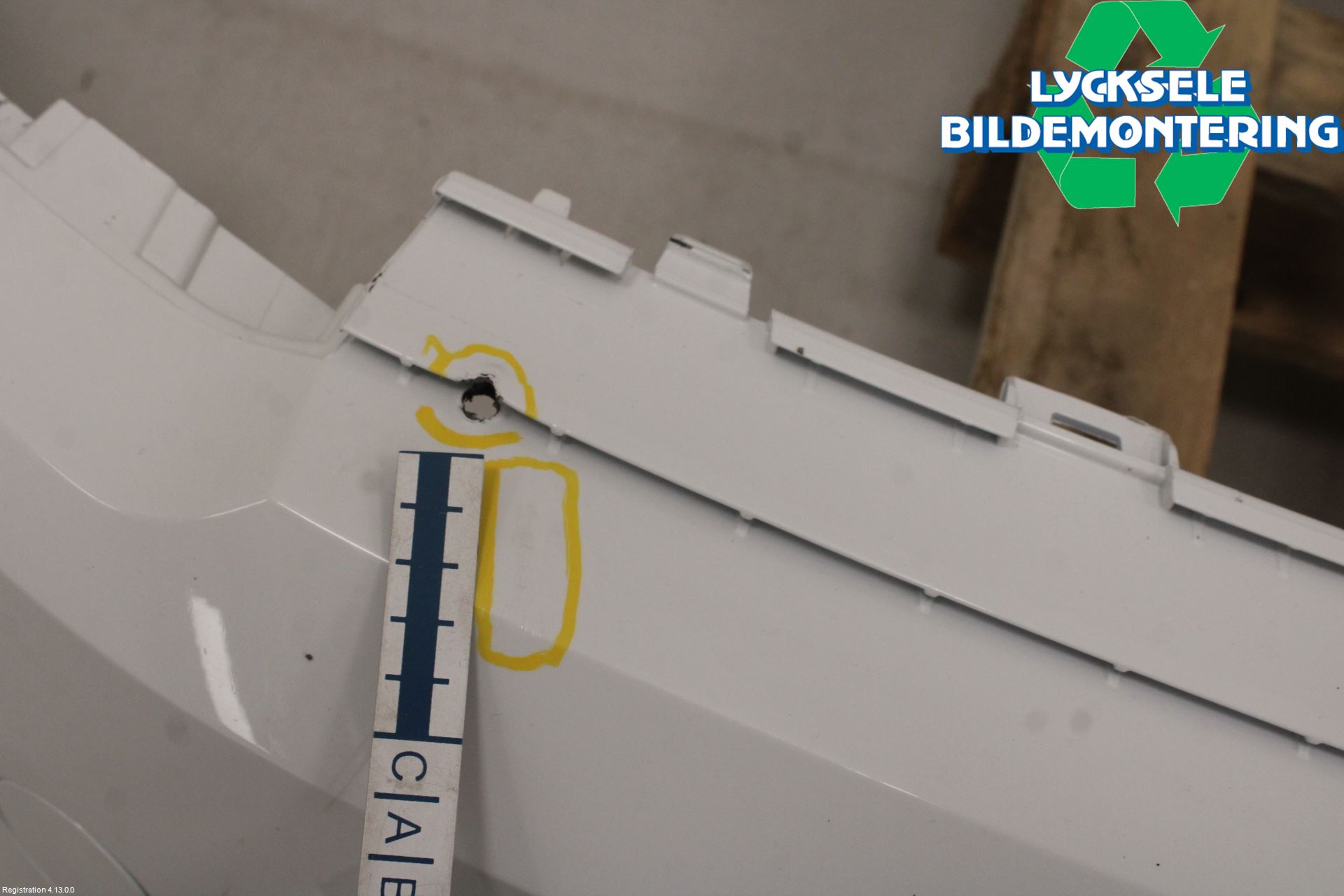 Volkswagen VW TIGUAN 16-24 Stötfångarbeklädnad Fram