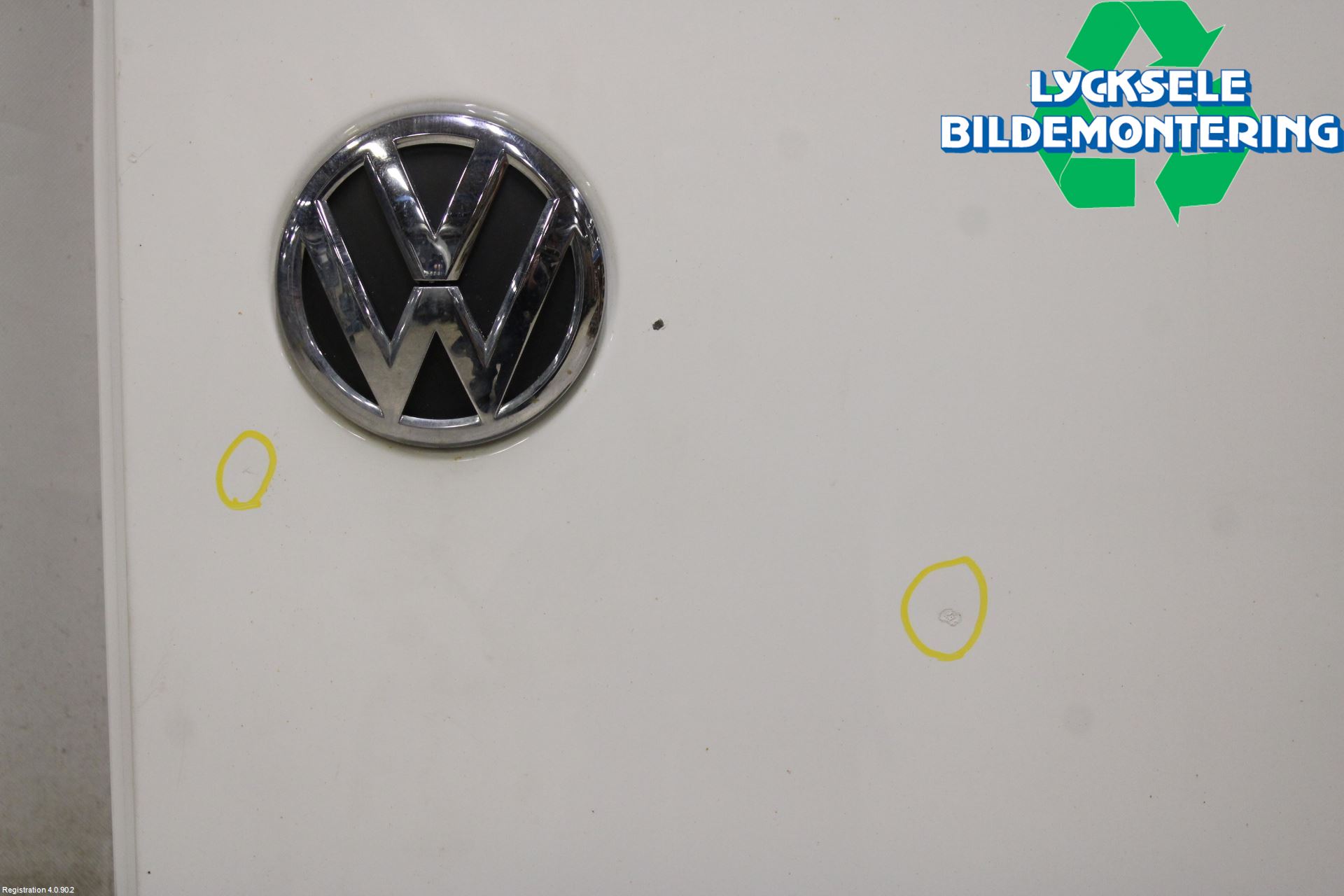 Volkswagen VW CADDY 11-15 Dörr Bak Van-Skåp Höger