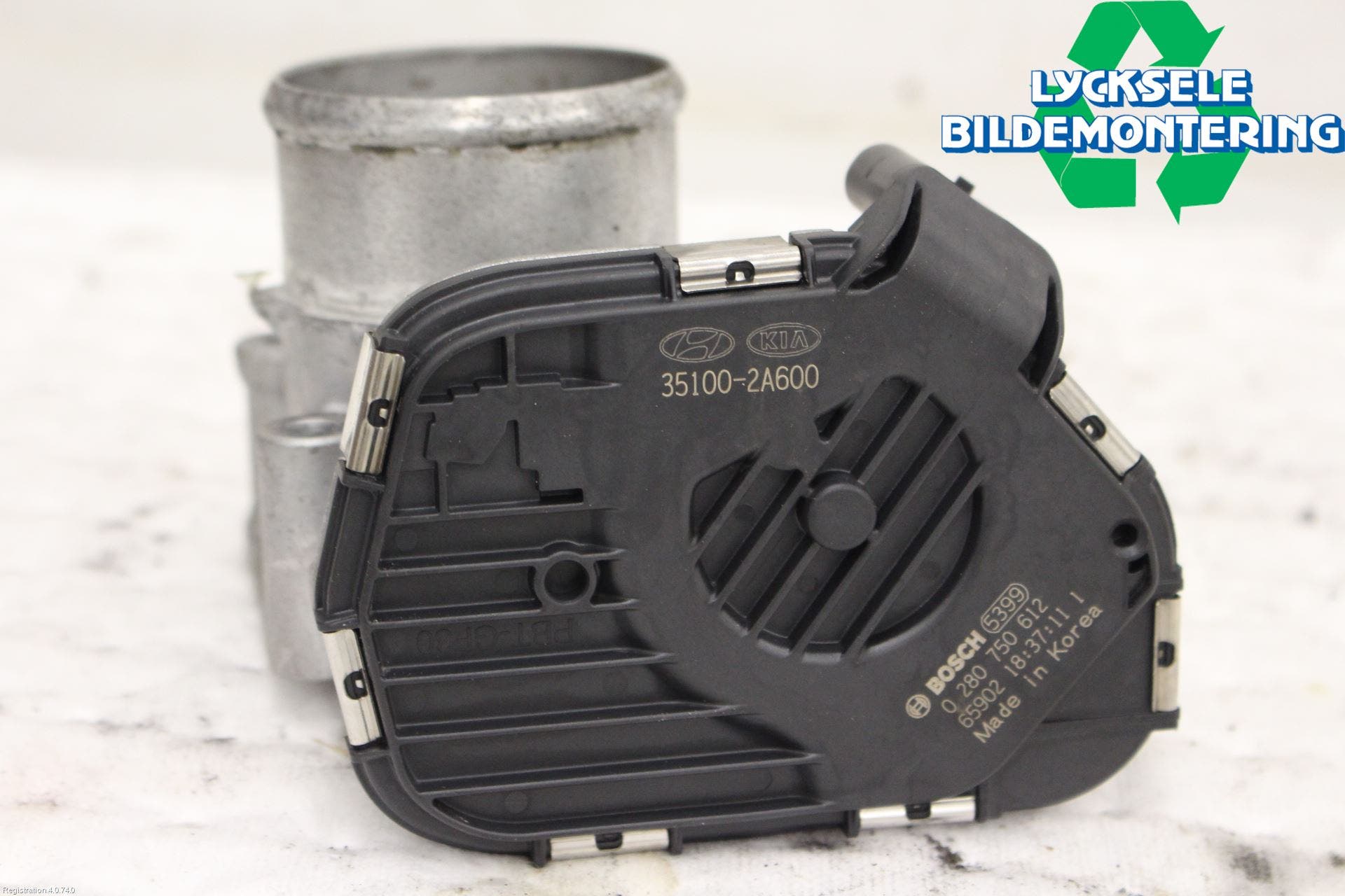 Hyundai i40 16-18 Injspjällhus