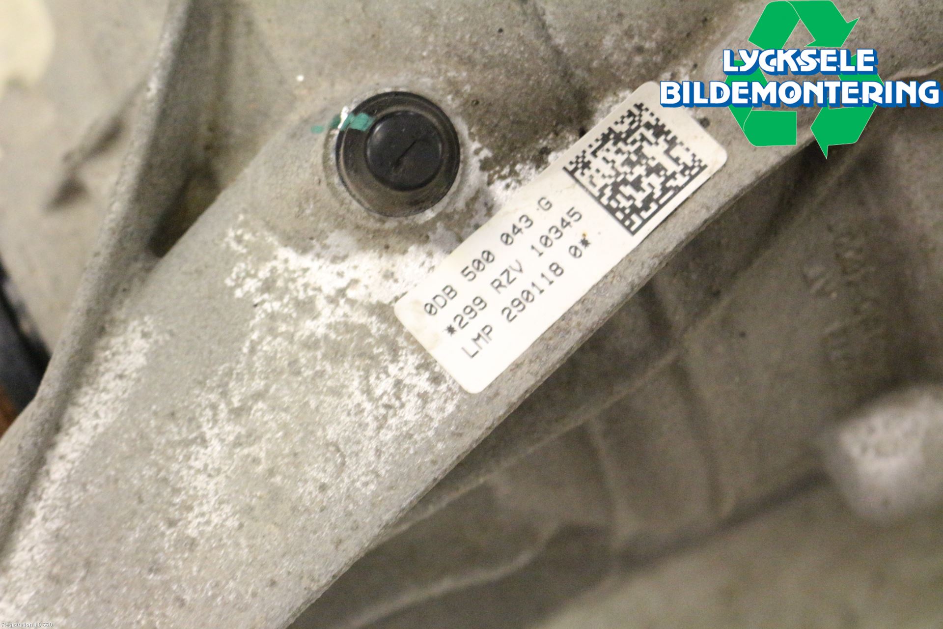 Audi A4/S4 B9 16-19 Bakväxel-Diff