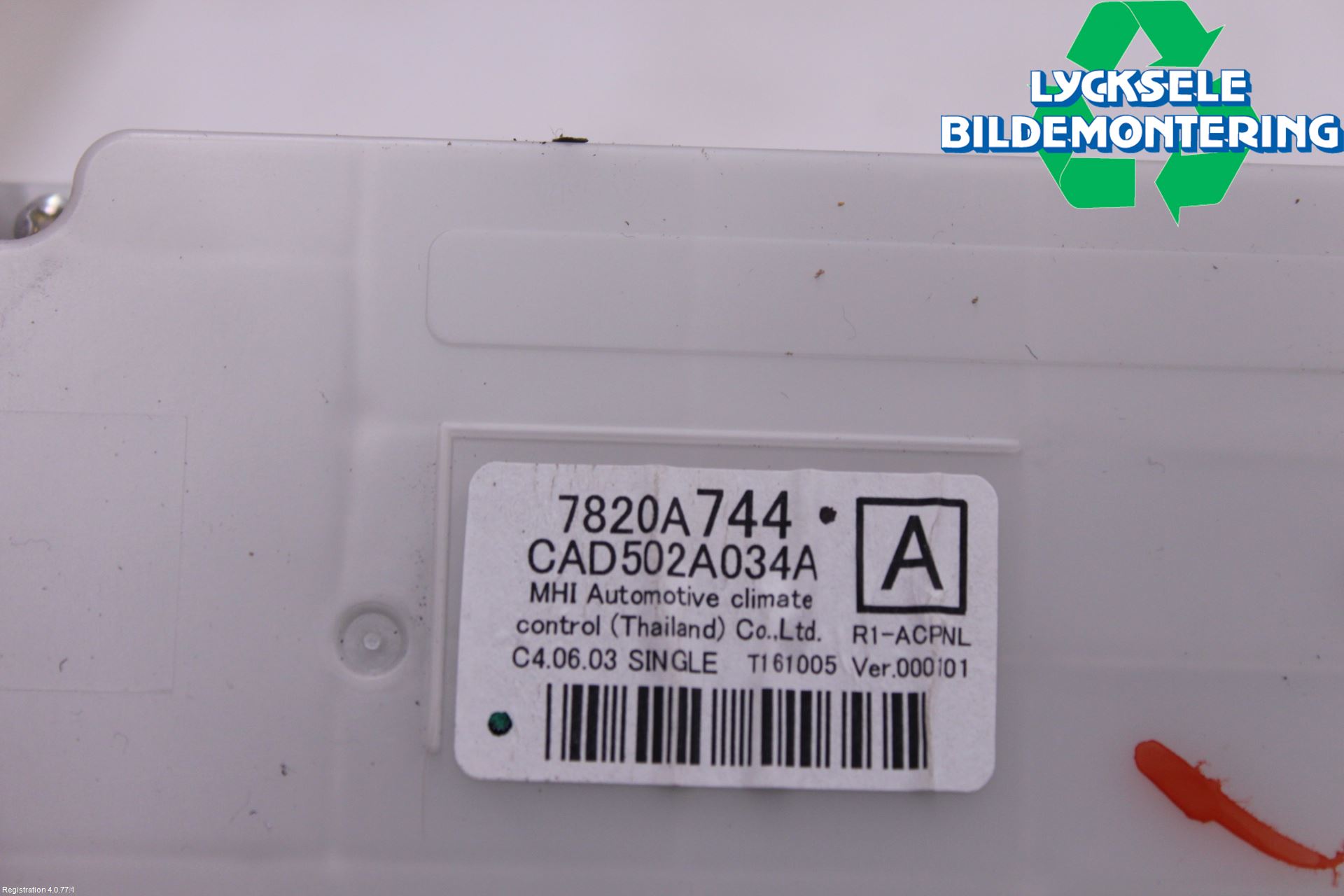 Mitsubishi L200 16-23 Ac Styrenhet Ac Manöveren