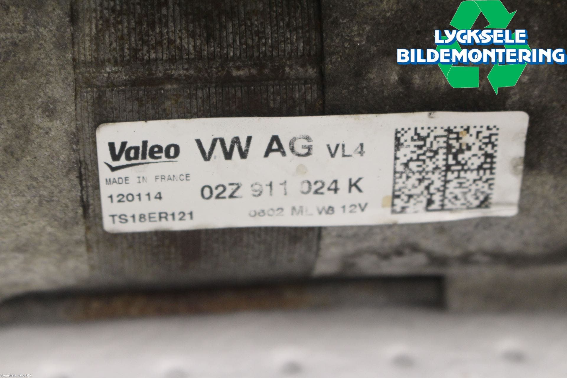 Volkswagen VW CADDY 11-15 Startmotor Diesel