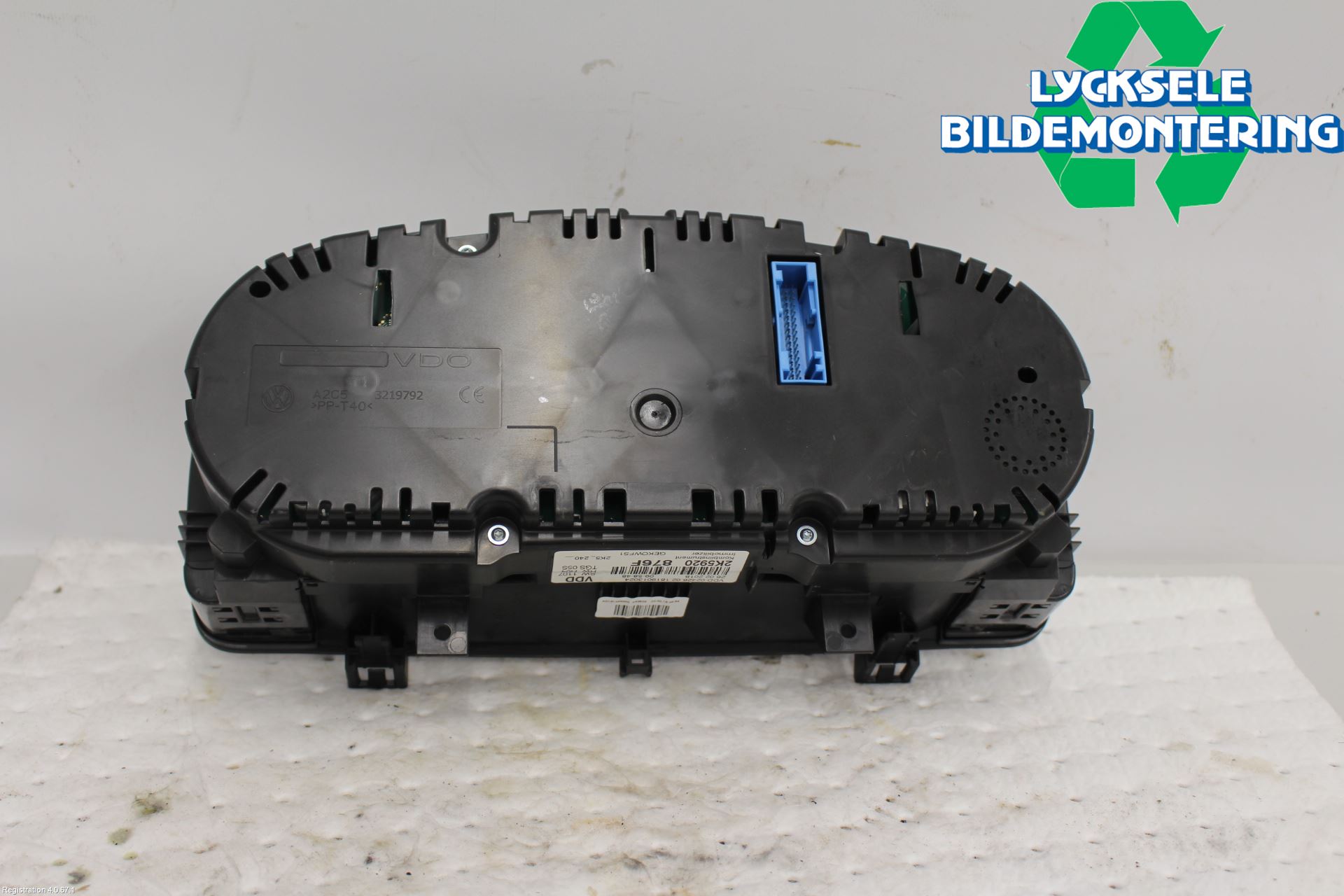 Volkswagen VW CADDY 16-20 Instrument Komb