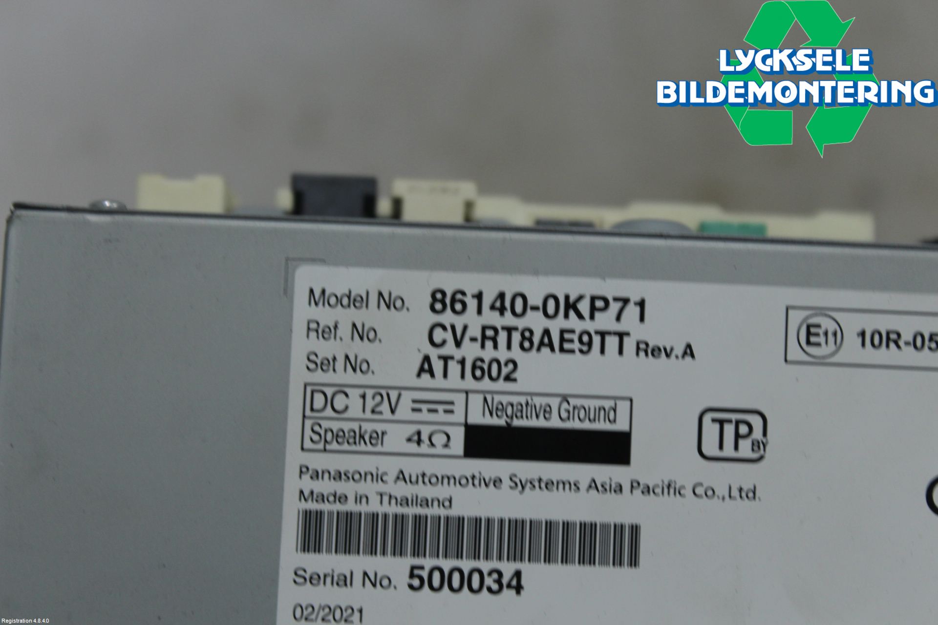 Toyota HILUX 16- Cd Radio - Multimediapanel