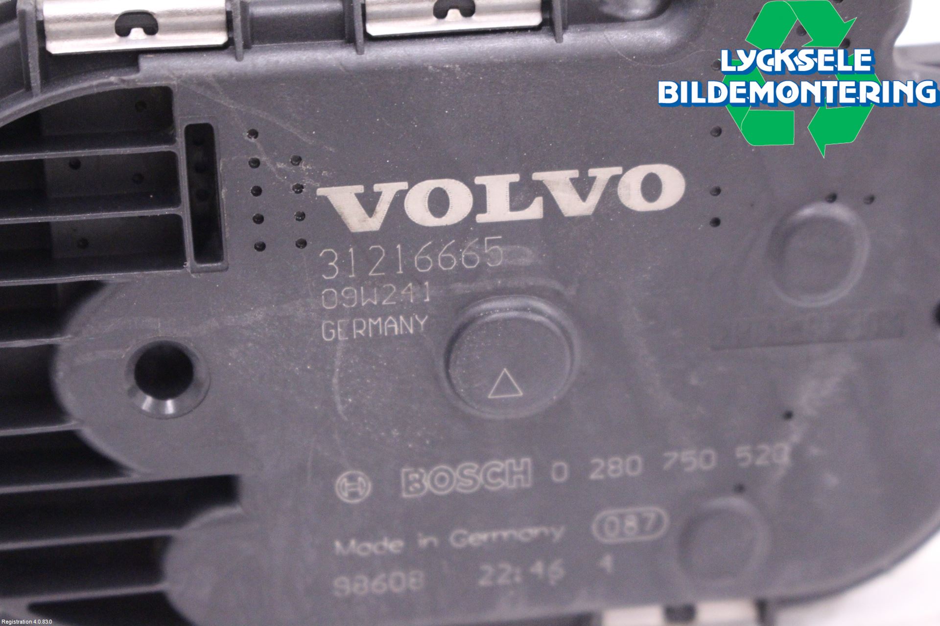 Volvo V70 08-13 Injspjällhus