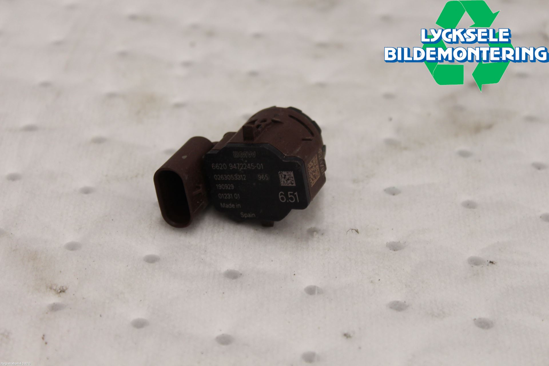 BMW 3 G20/G21/G80/G81 19- Parkeringshjälp Frontsensor