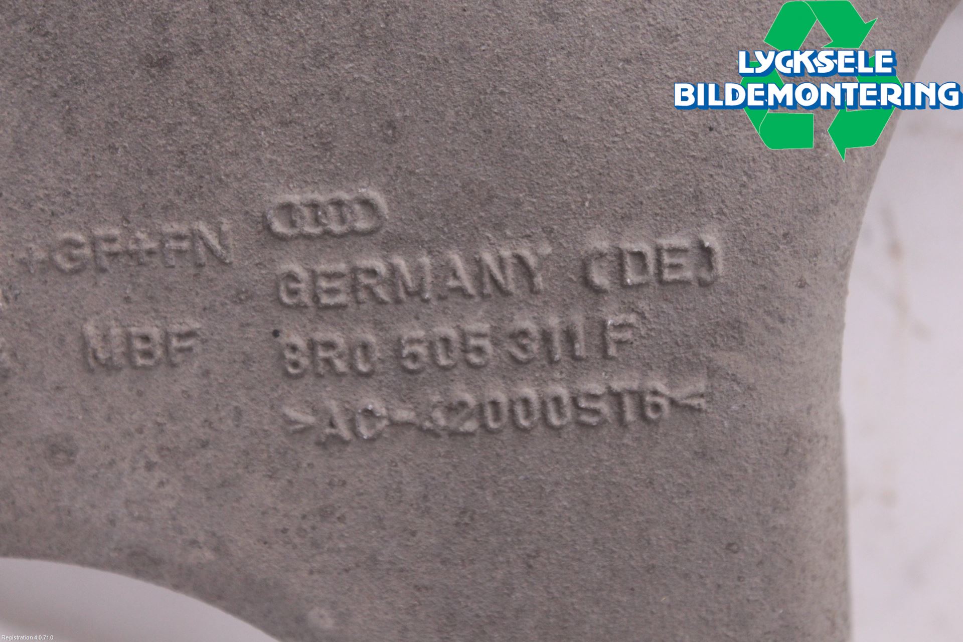 Audi A6 ALLROAD 12-18 Bärarm Bak Vänster