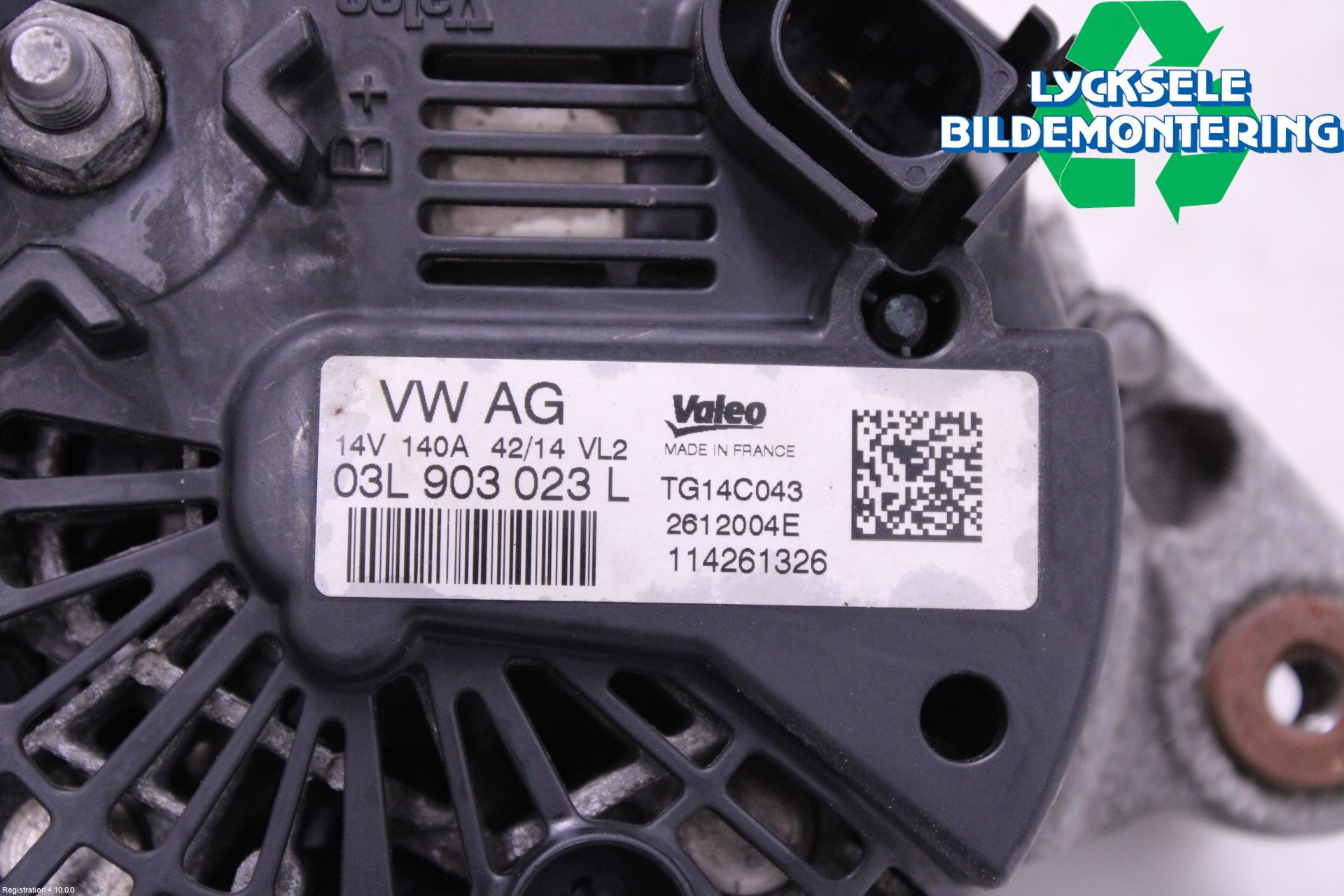 Volkswagen VW GOLF / E-GOLF VII 13-20 Generator
