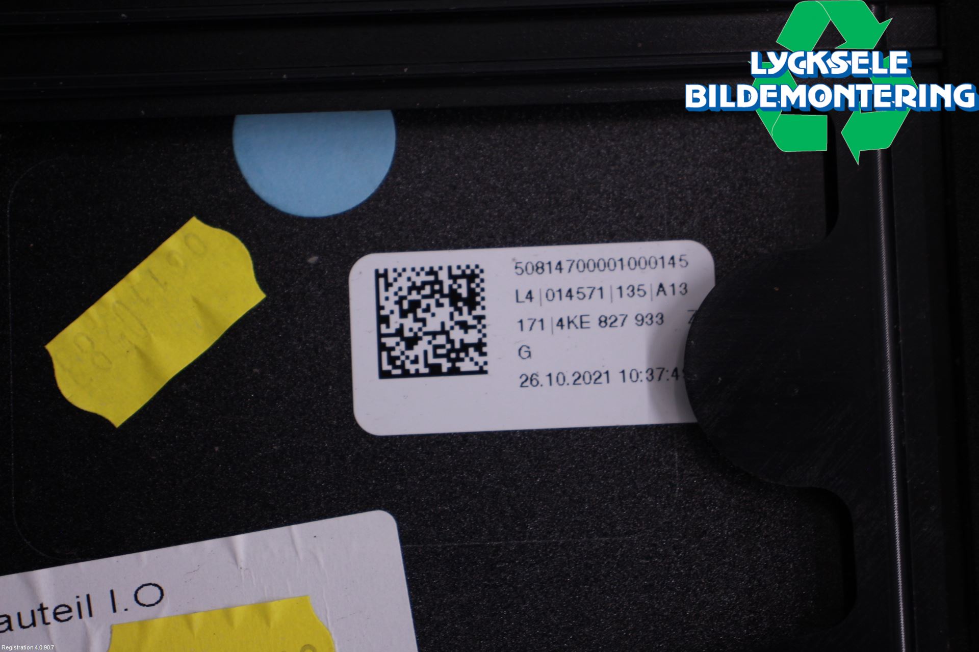 Audi E-TRON, S GE 19- Spoiler Baklucka