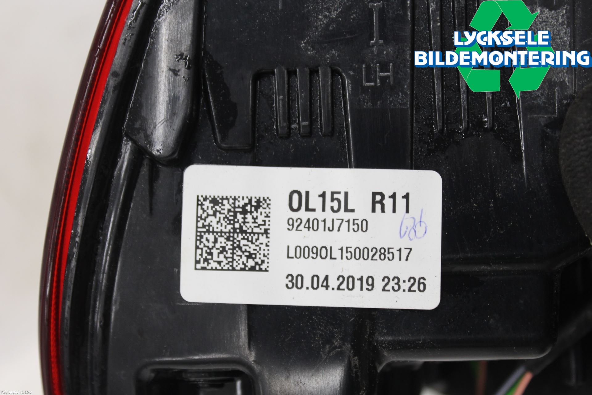 Kia CEED/CEED SW 19- Bakljus Vänster