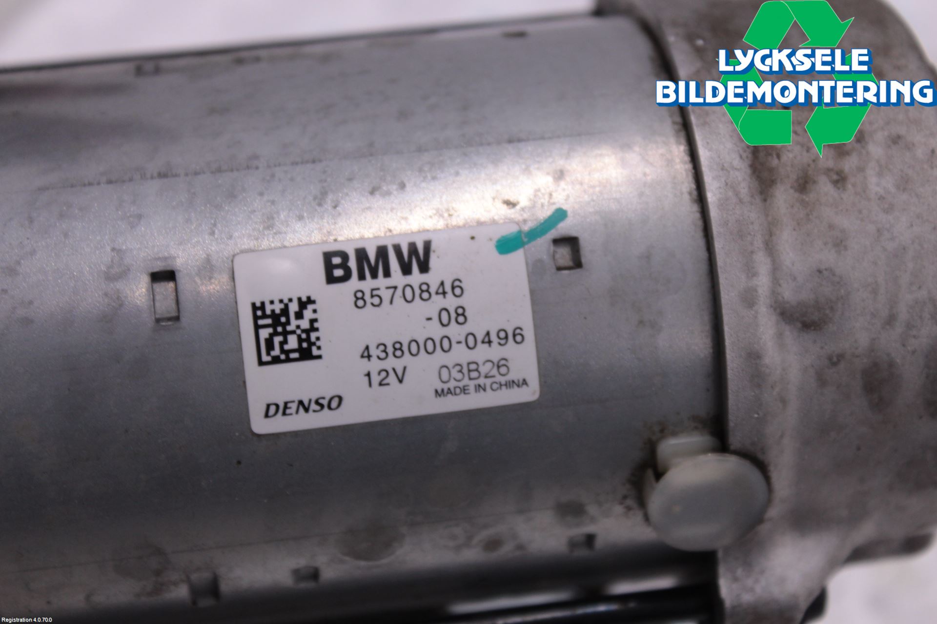 BMW X3 G01 18- Startmotor