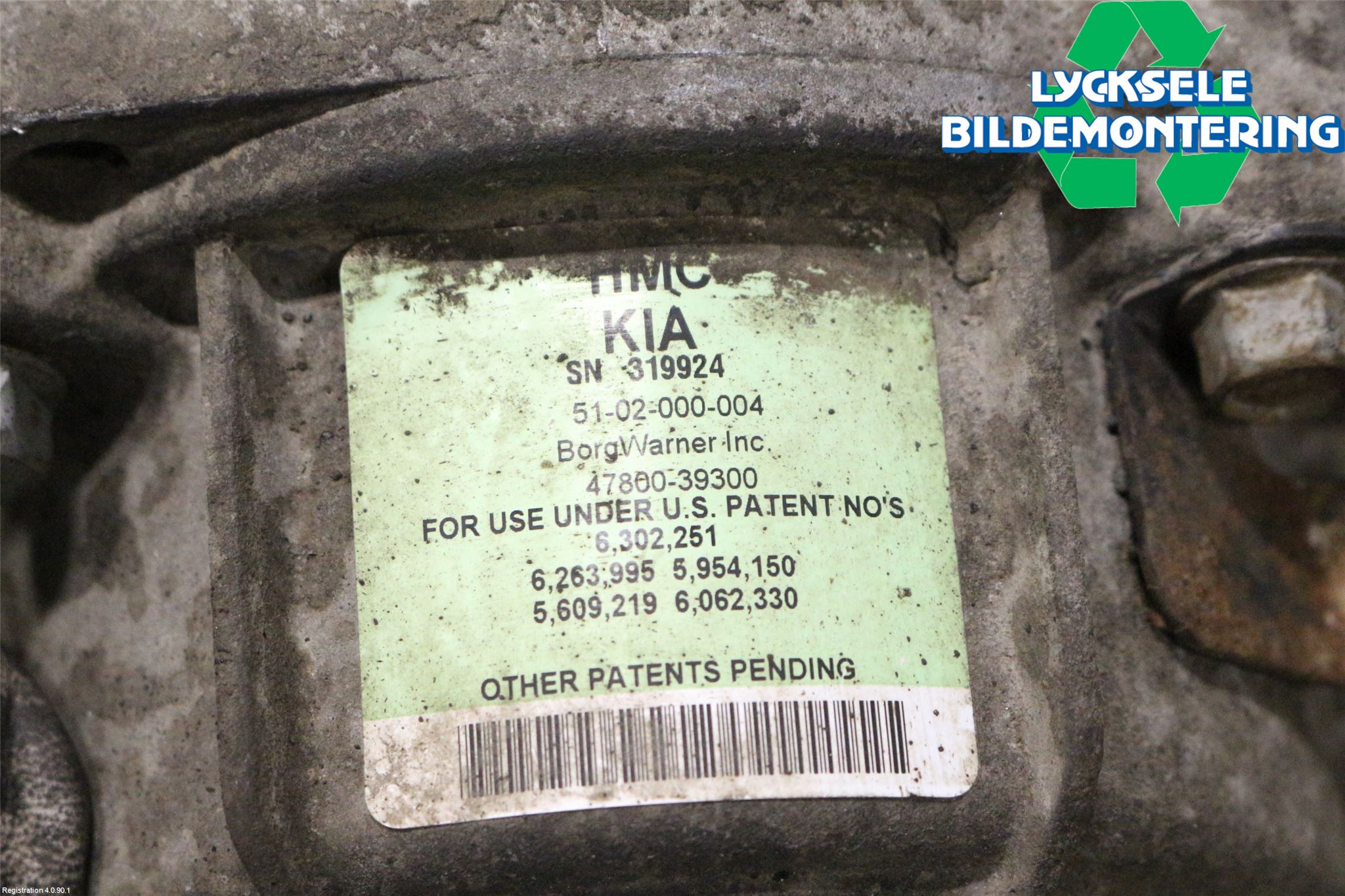 Hyundai SANTA FE  06-12 Bakväxel-Diff