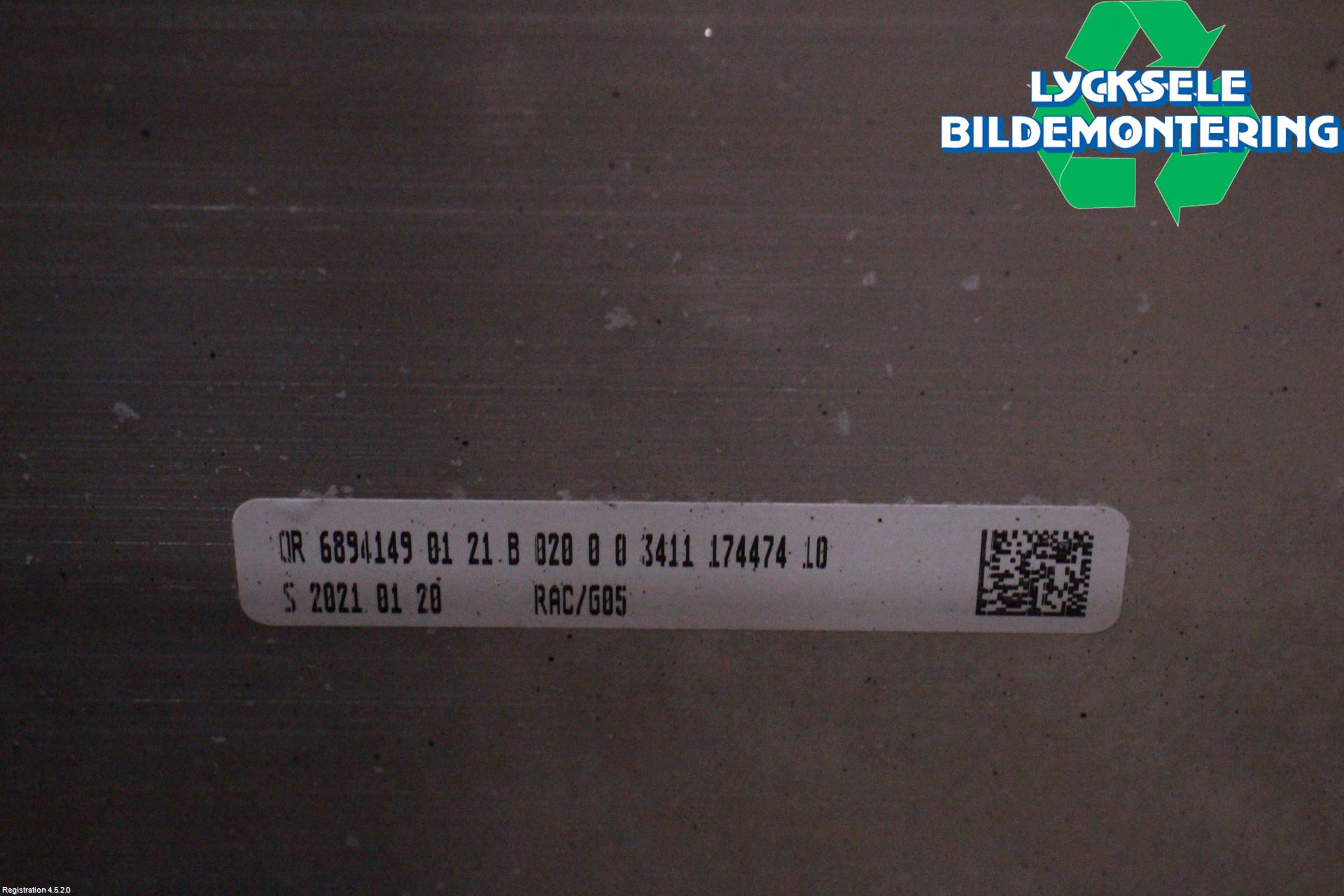 BMW X7 G07 19- Bakaxelbalk