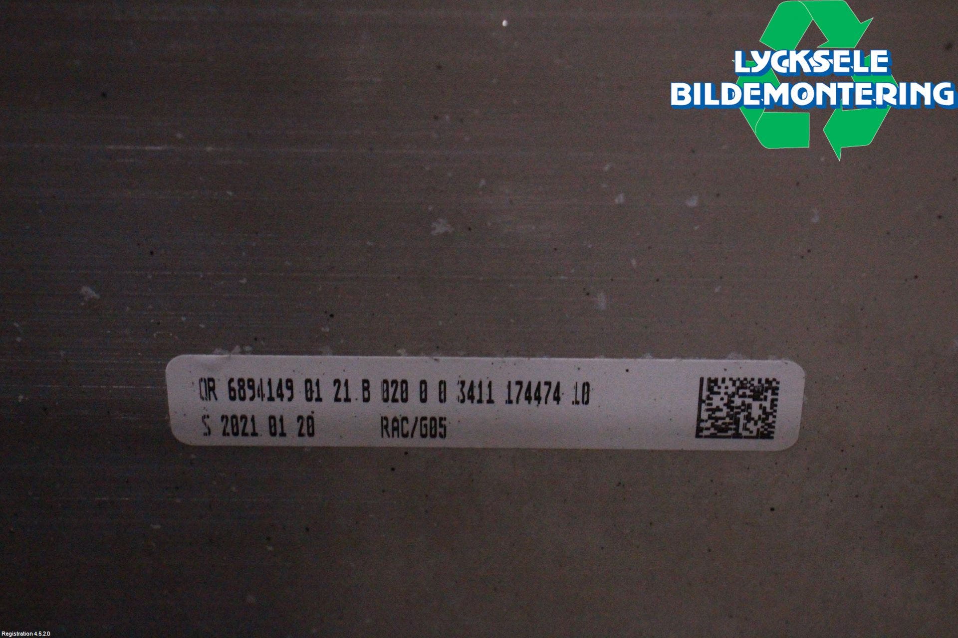 BMW X7 G07 19- Bakaxelbalk