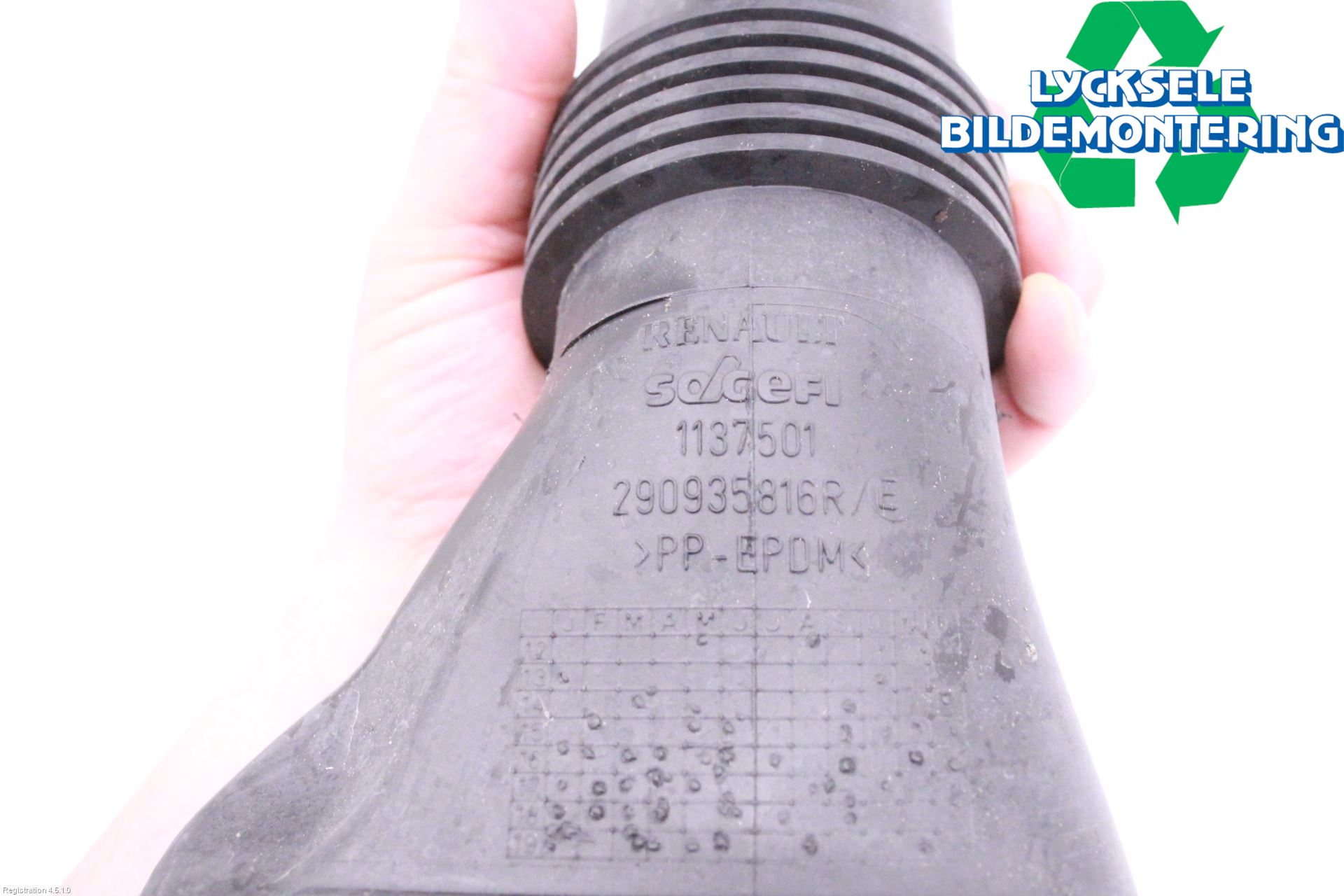 Renault KANGOO/E-TECH 21- Injgummibälg-Slang