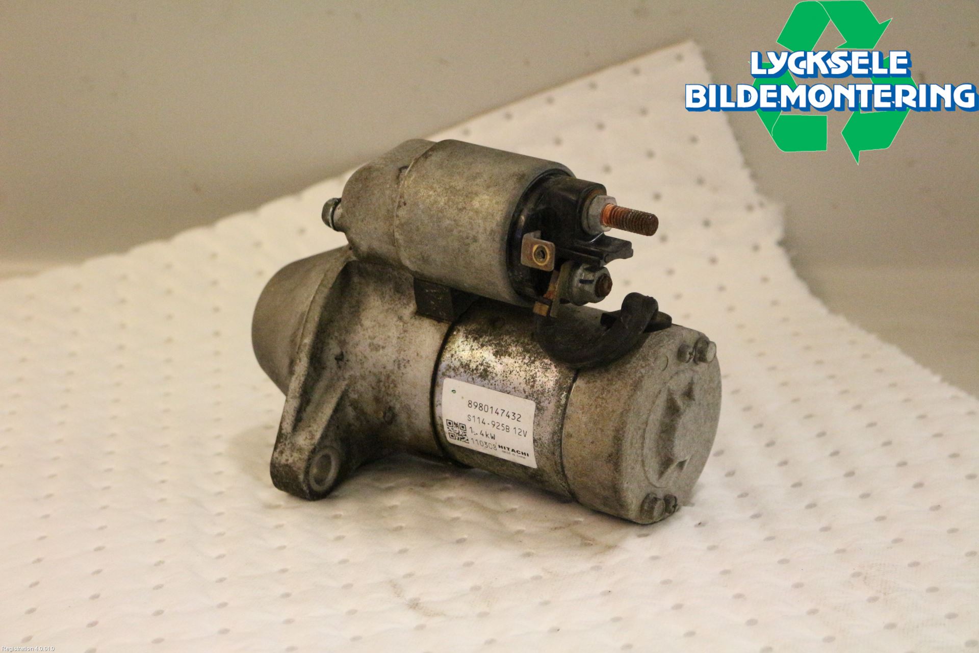 Opel ASTRA J 10-15 Startmotor Diesel