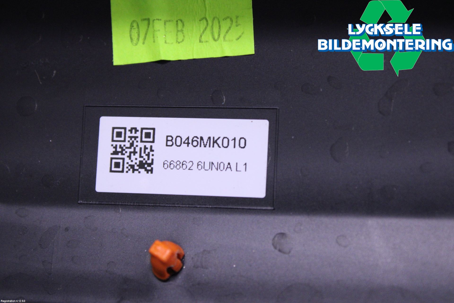 Nissan QASHQAI 21- Torpedplåt-Torpedplast