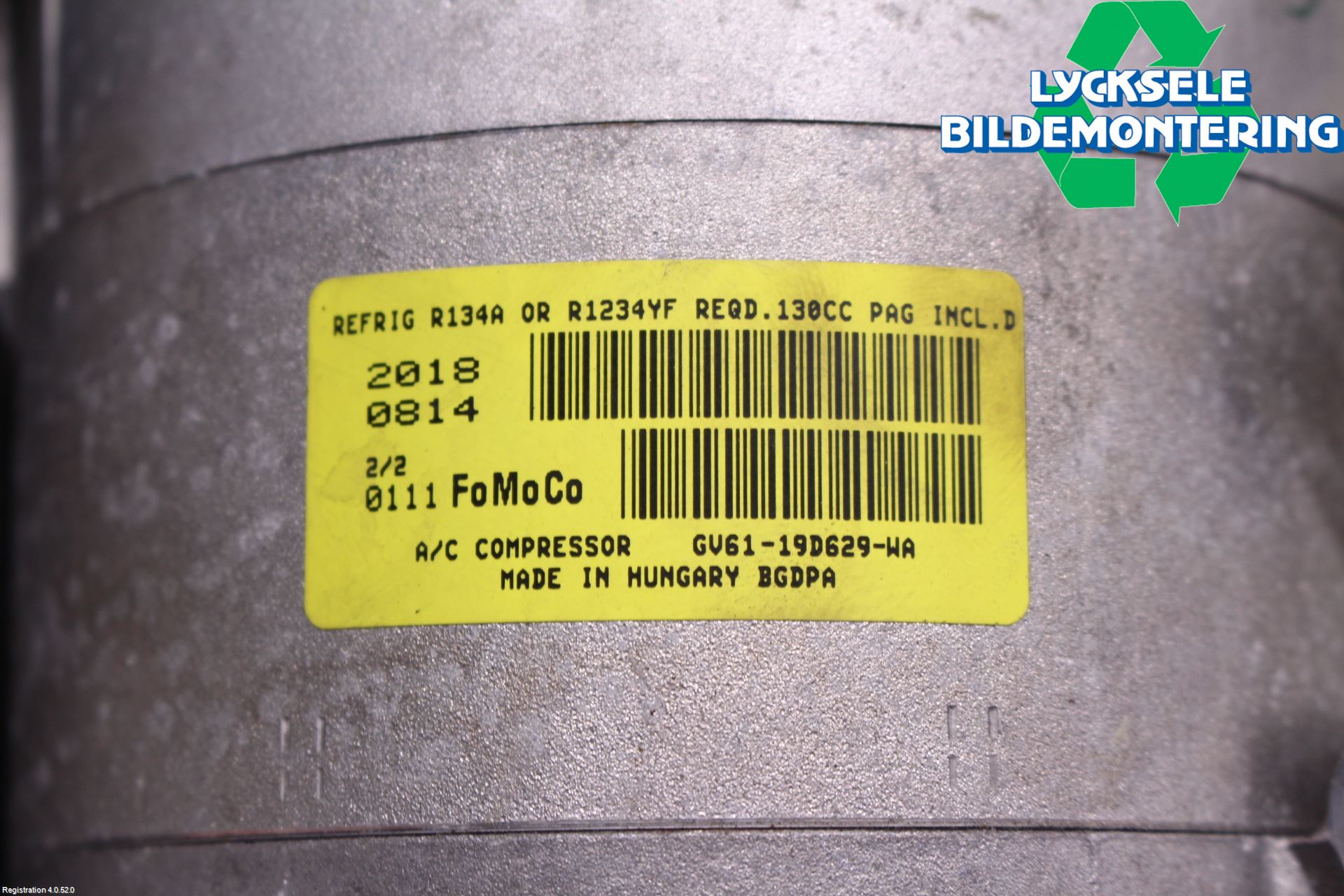 Ford KUGA 17-19 Ac Kompressor