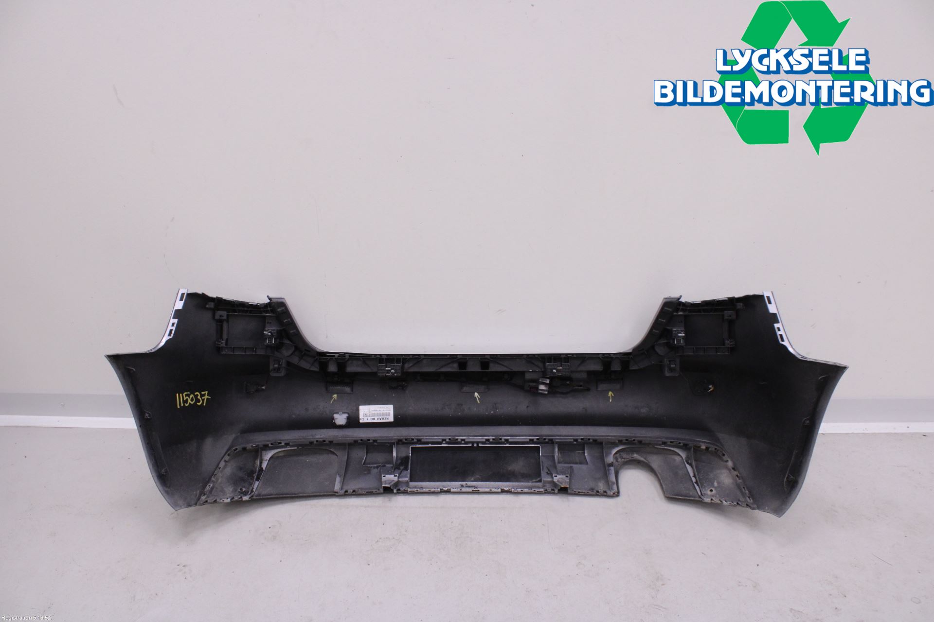 Audi A3/S3 8V 13-20 Stötfångarbeklädnad Bak