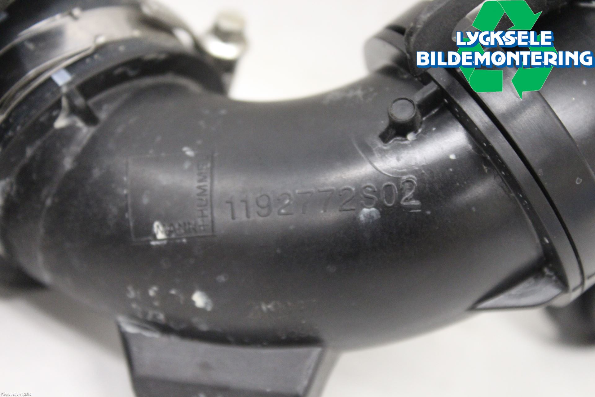 Citroen C5 AIRCROSS 19- Laddluft-Intercoolerrör