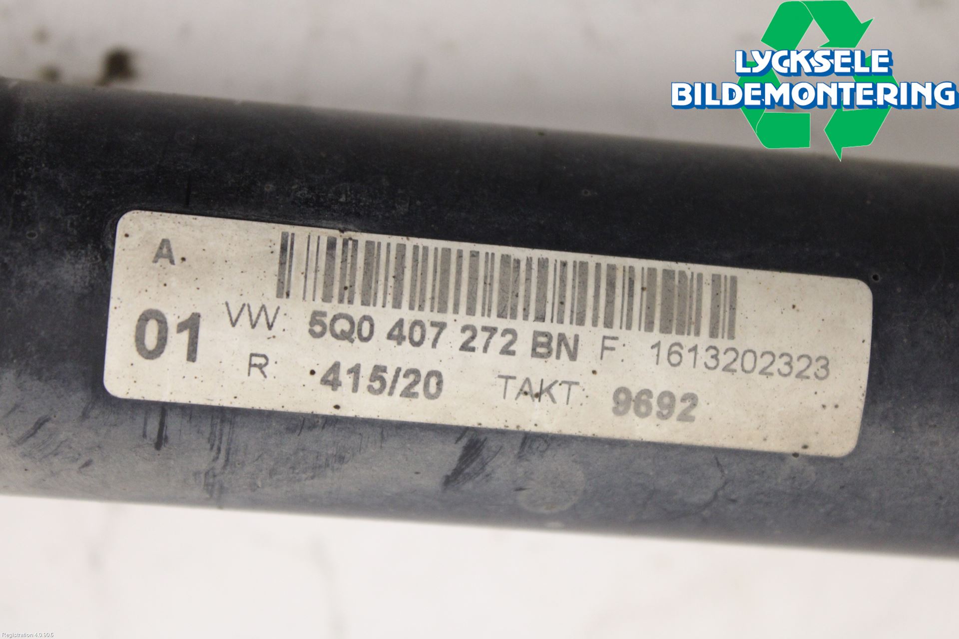 Volkswagen VW GOLF / E-GOLF VII 13-20 Drivaxel Fram Höger