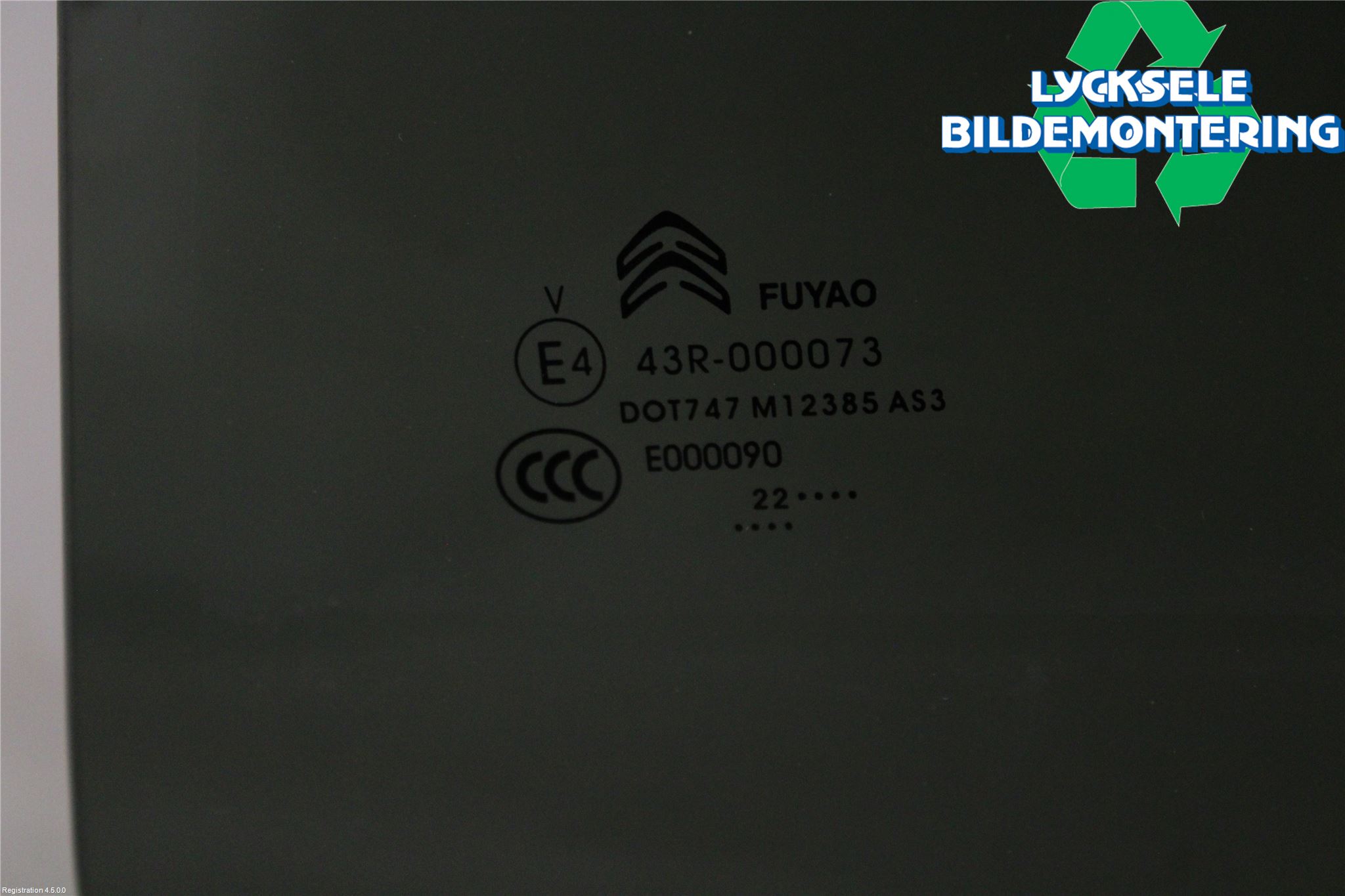 Citroen C5 AIRCROSS 19- Dörruta Bak Vänster