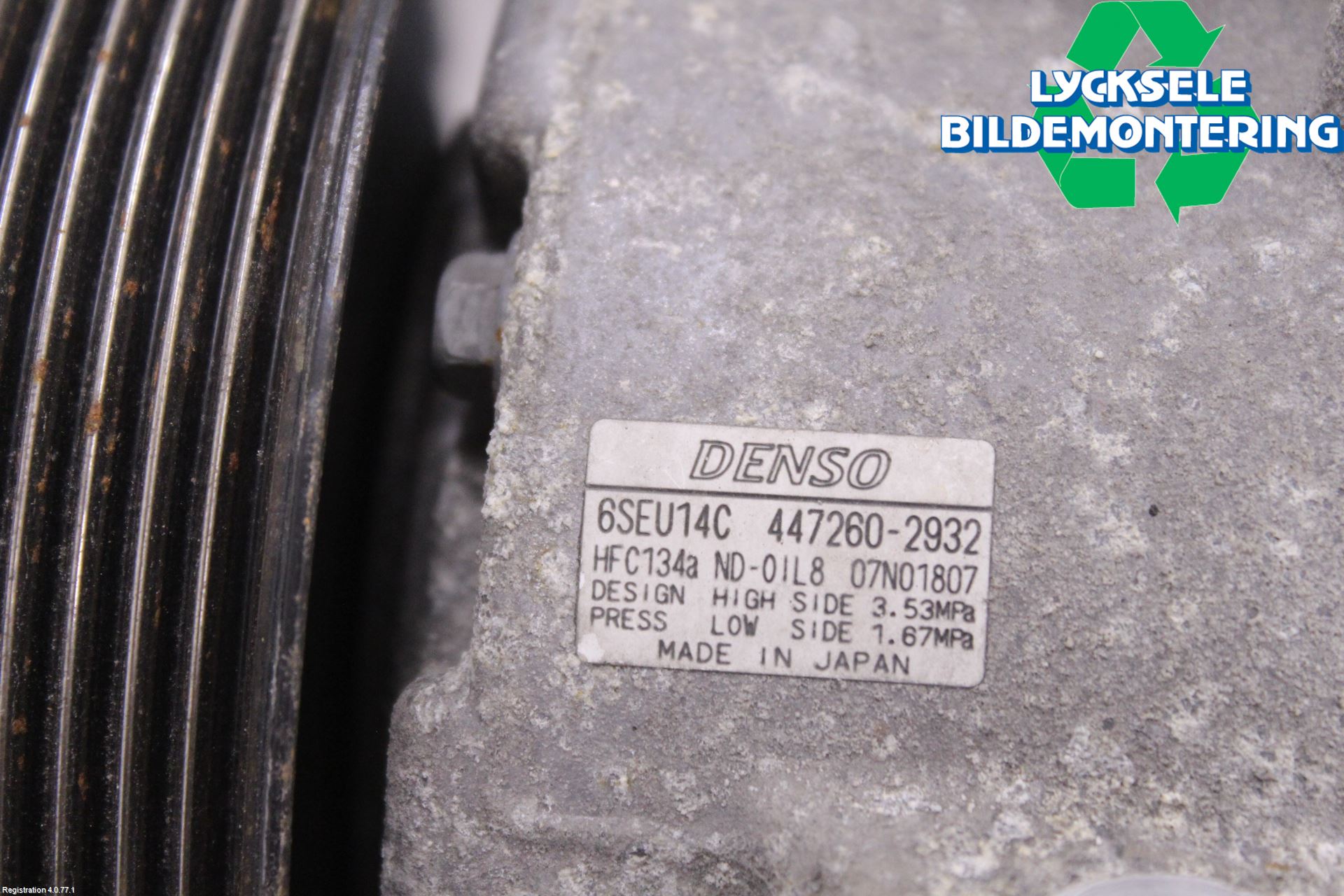 Toyota RAV 4 06-12 Ac Kompressor